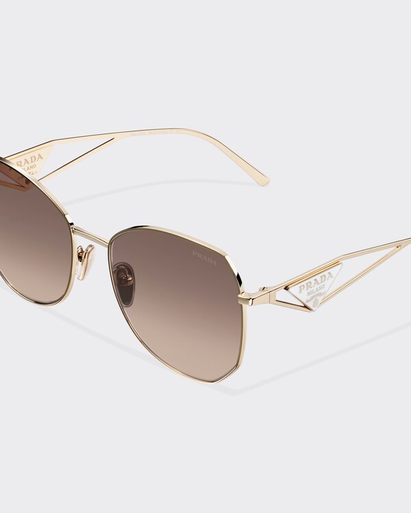 Sunglasses with triangle logo Sunglasses with triangle logo