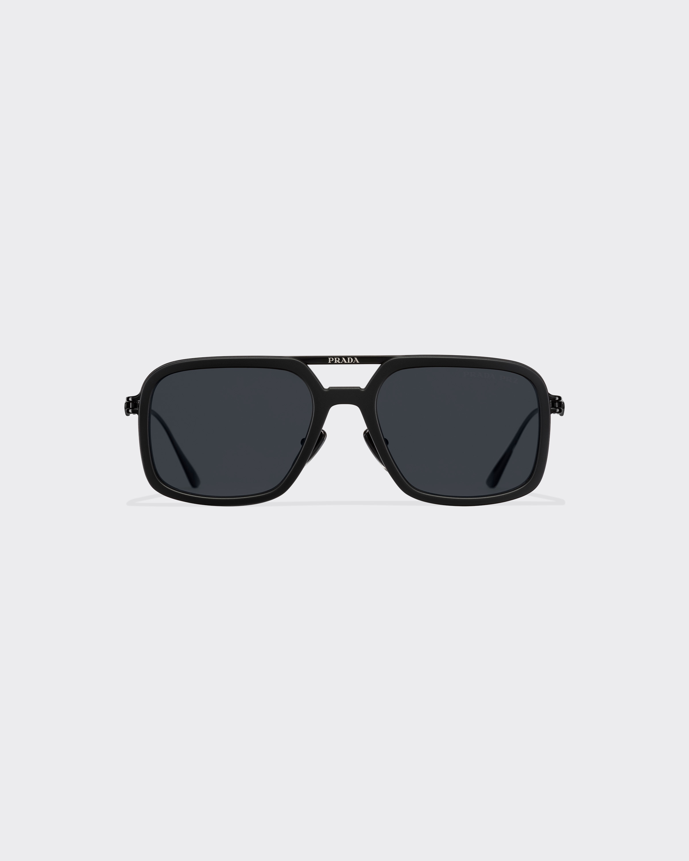 prada black frame glasses