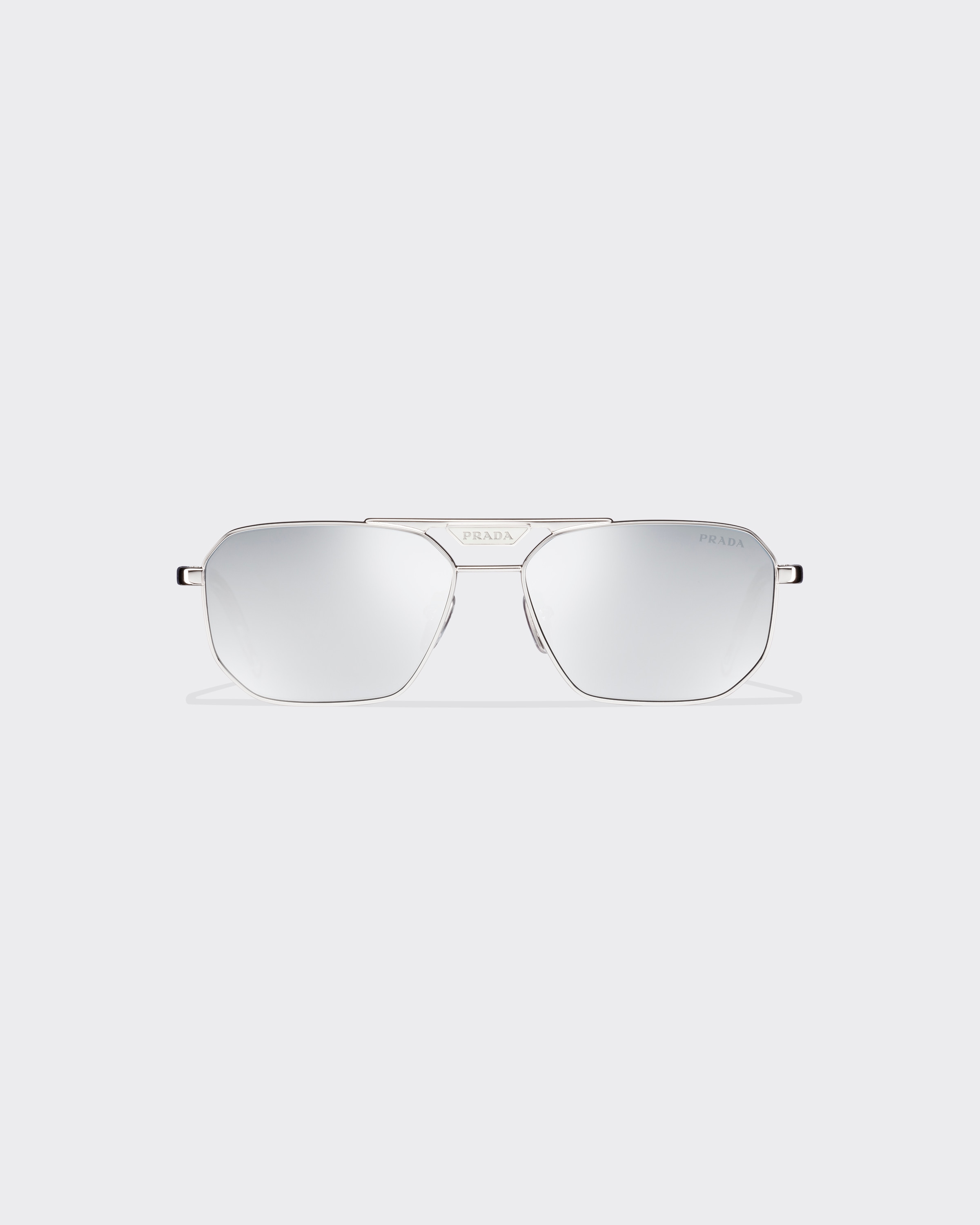 Prada chrome sunglasses discount