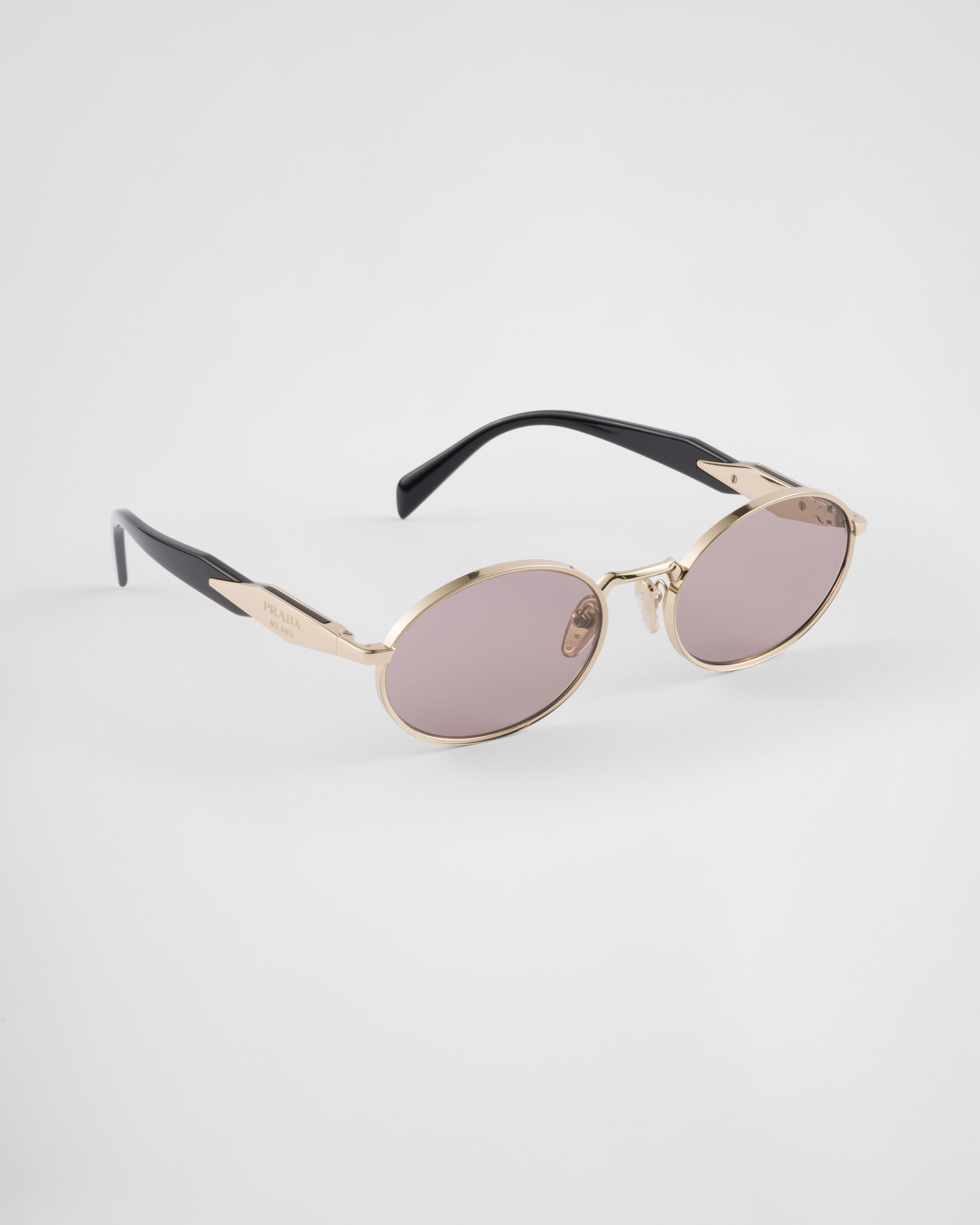 Prada Eyewear Collection Sunglasses In Mauve Lenses