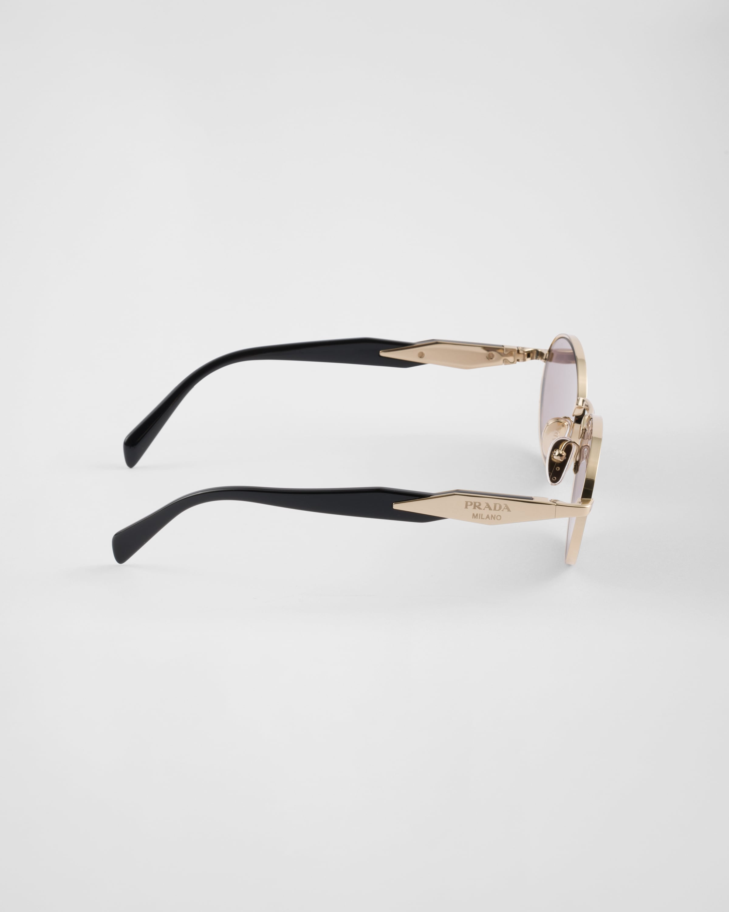 Prada Eyewear Collection Sunglasses In Mauve Lenses