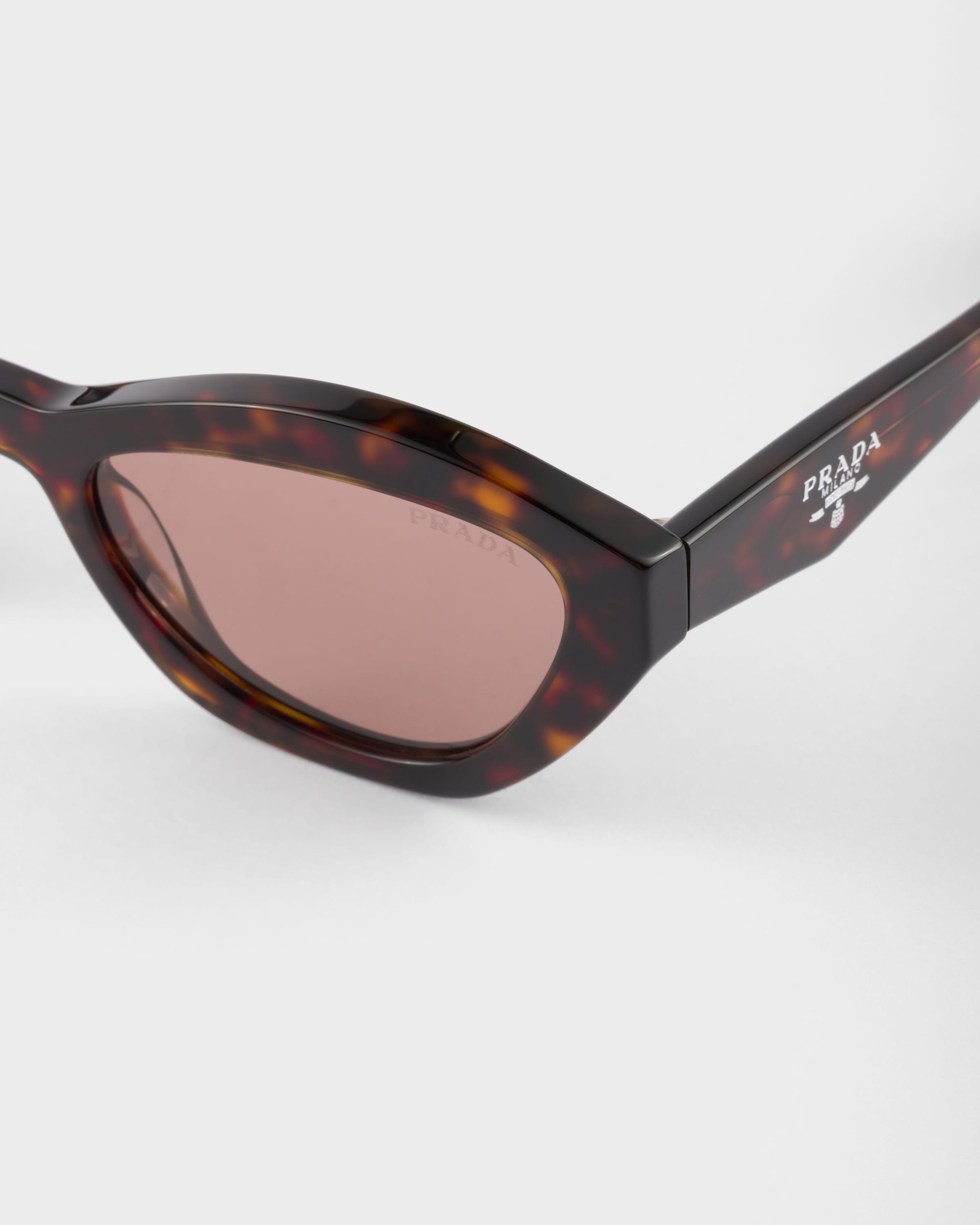 Mahoghany Lenses Sunglasses With Prada Logo | PRADA