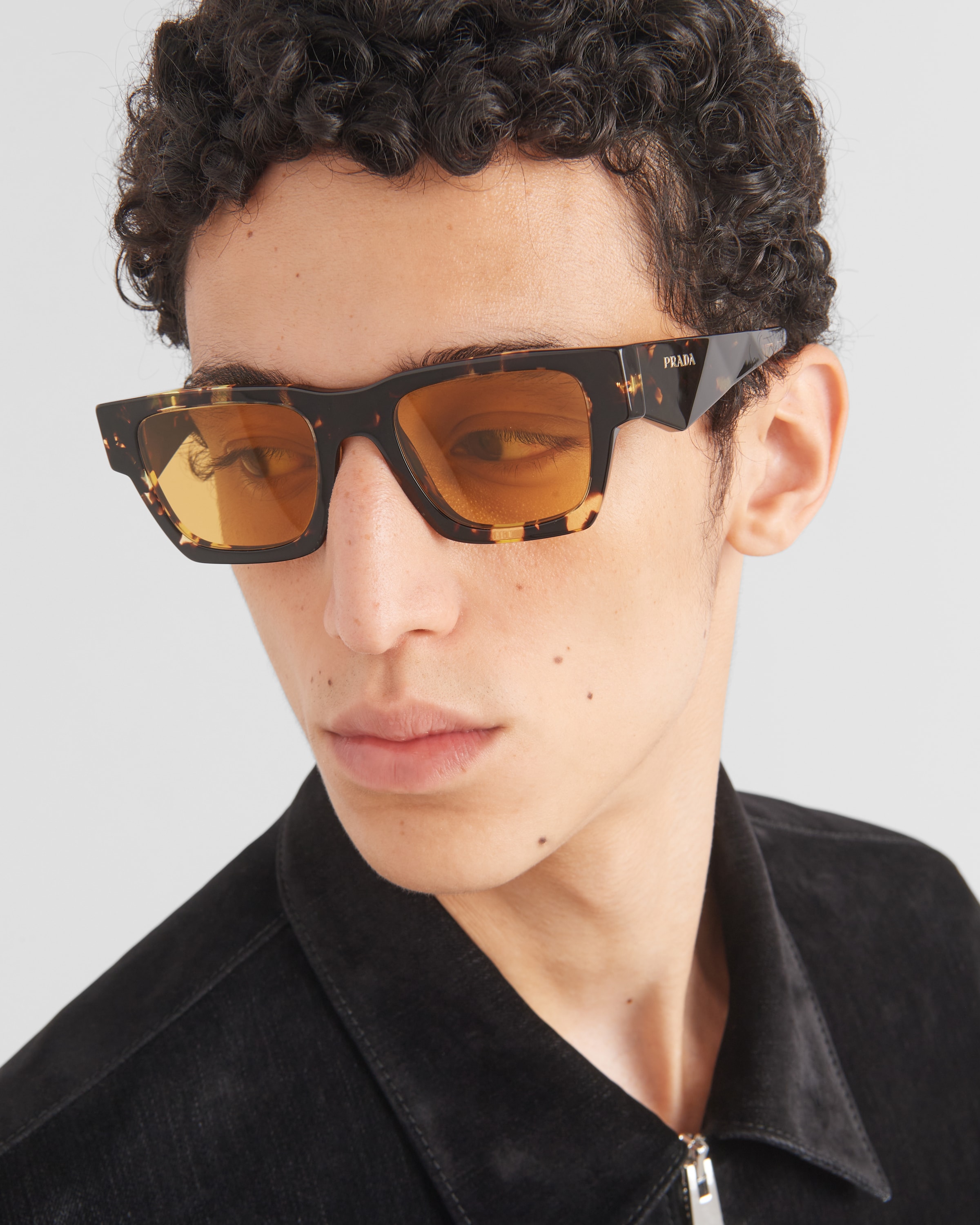 Prada glasses men discount