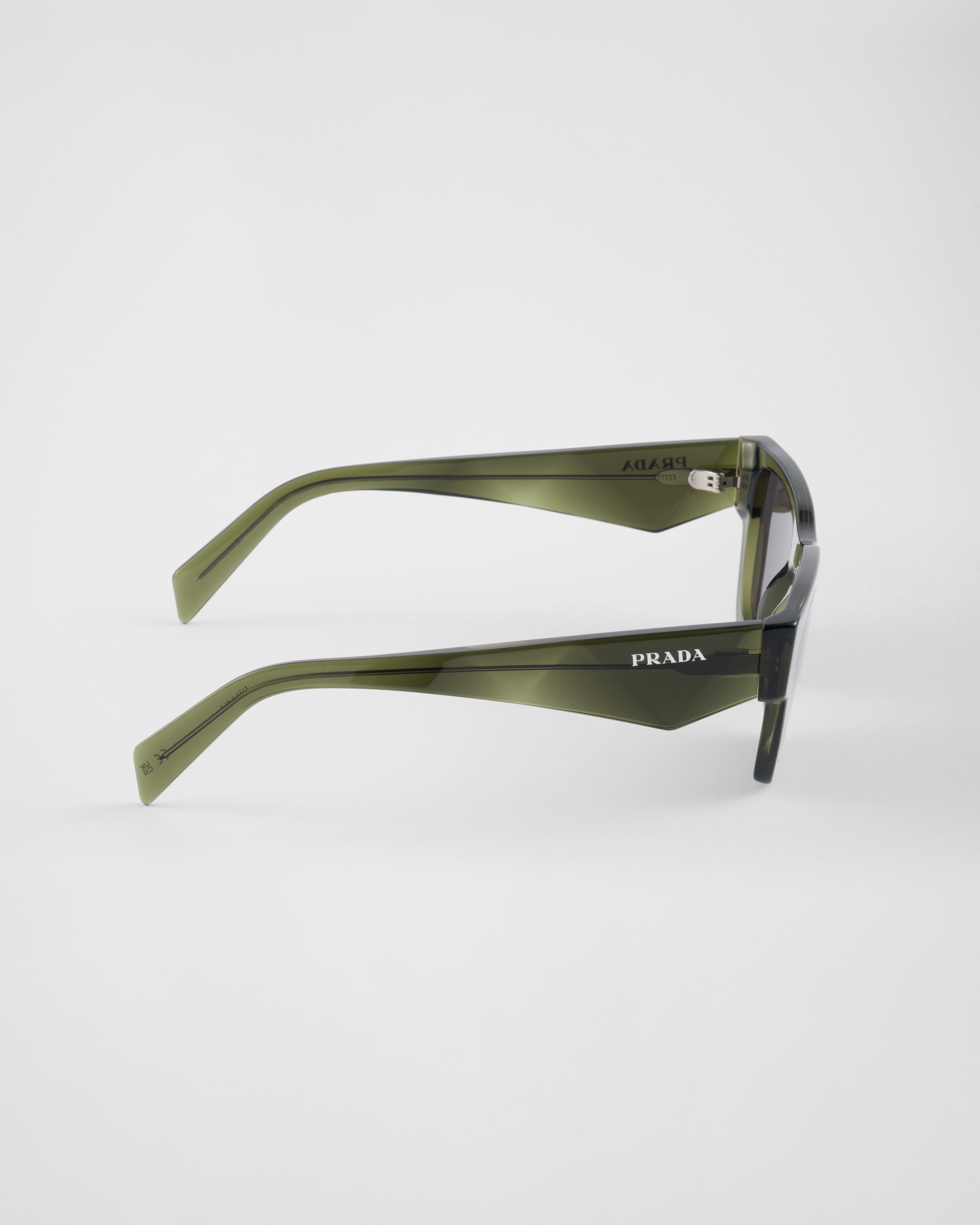 Prada Symbole Sunglasses In Carbon Lenses