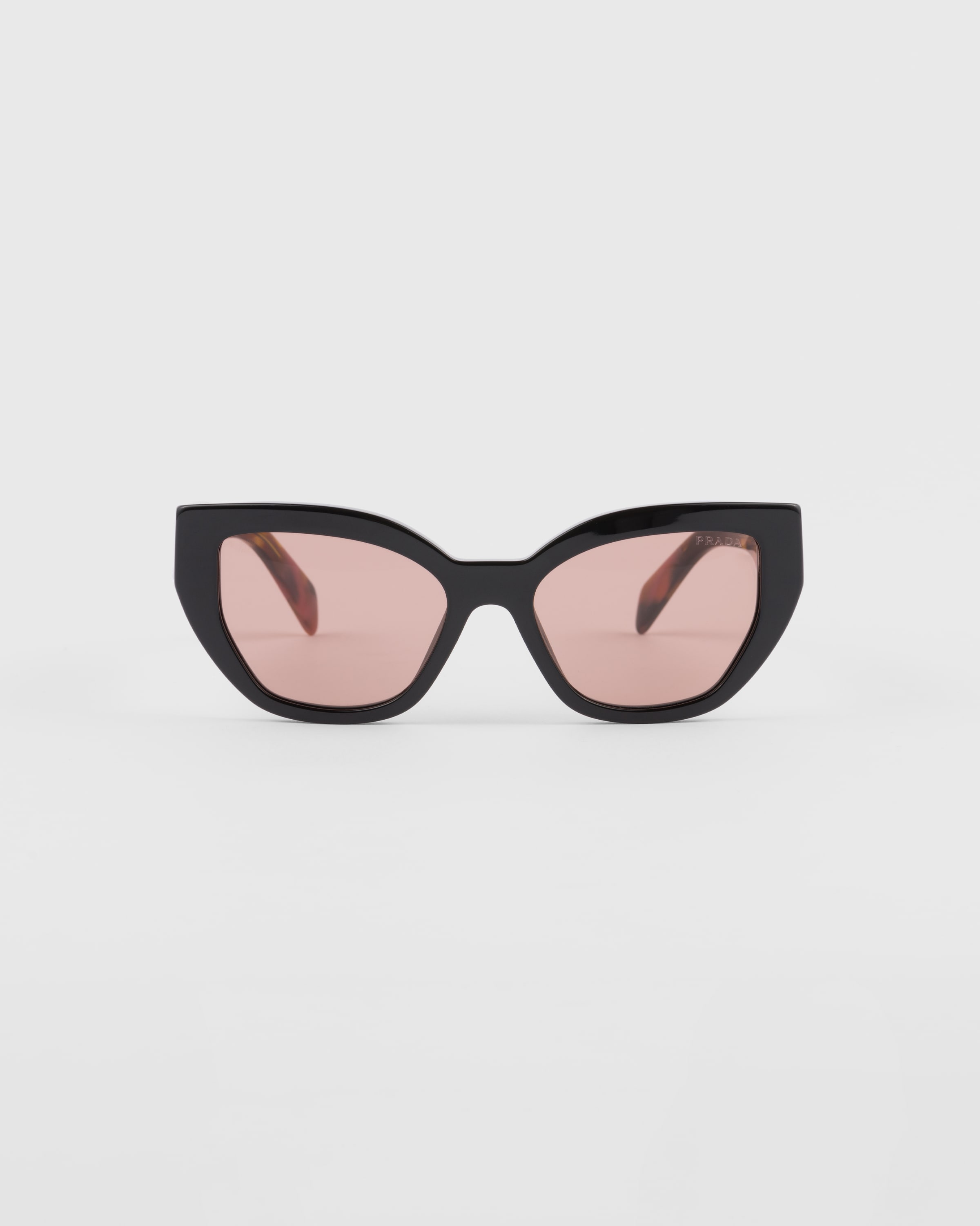 小物 PRADA l Half-Lim Sunglasse Mahoghany Lenses Sunglasses With Prada Logo | PRADA