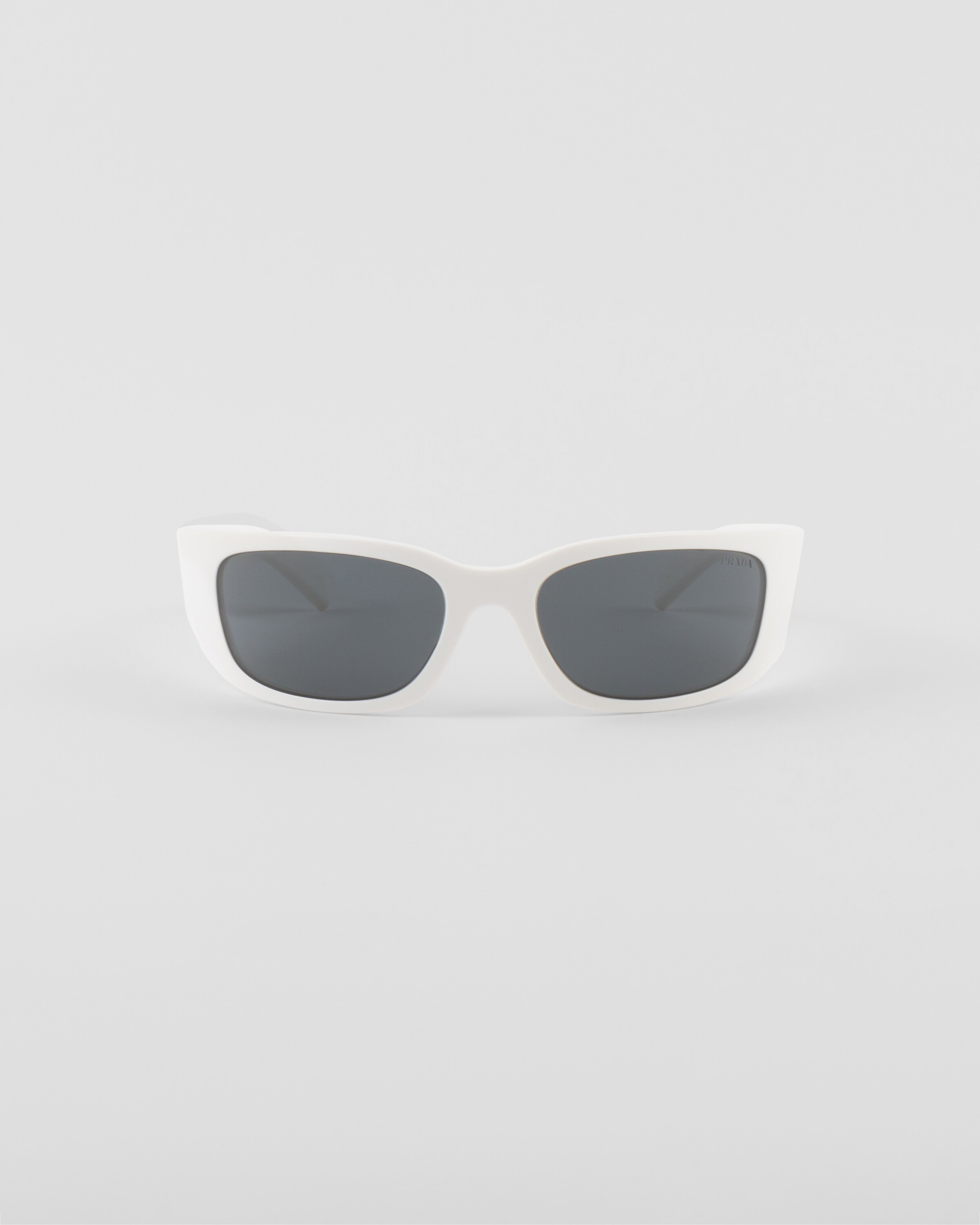 Prada Symbole Sunglasses In Slate Gray Lenses