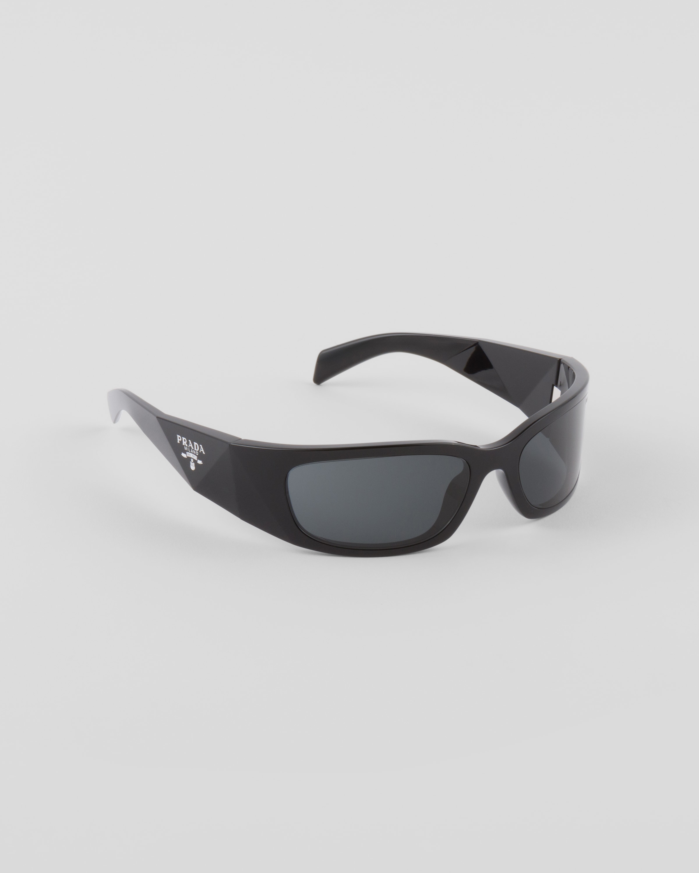 Prada sale sunglasses grey