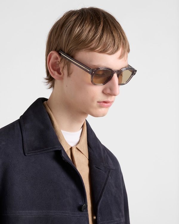 Sunglasses with the iconic metal plaque - Chamomile yellow lenses Sunglasses with the iconic metal plaque - Chamomile yellow lenses