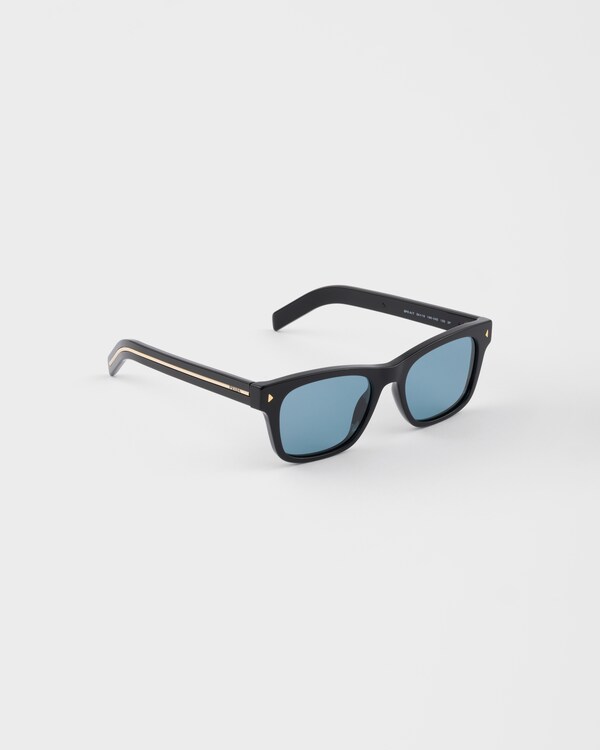 Sunglasses with the iconic metal plaque - Turquoise Lenses Sunglasses with the iconic metal plaque - Turquoise Lenses