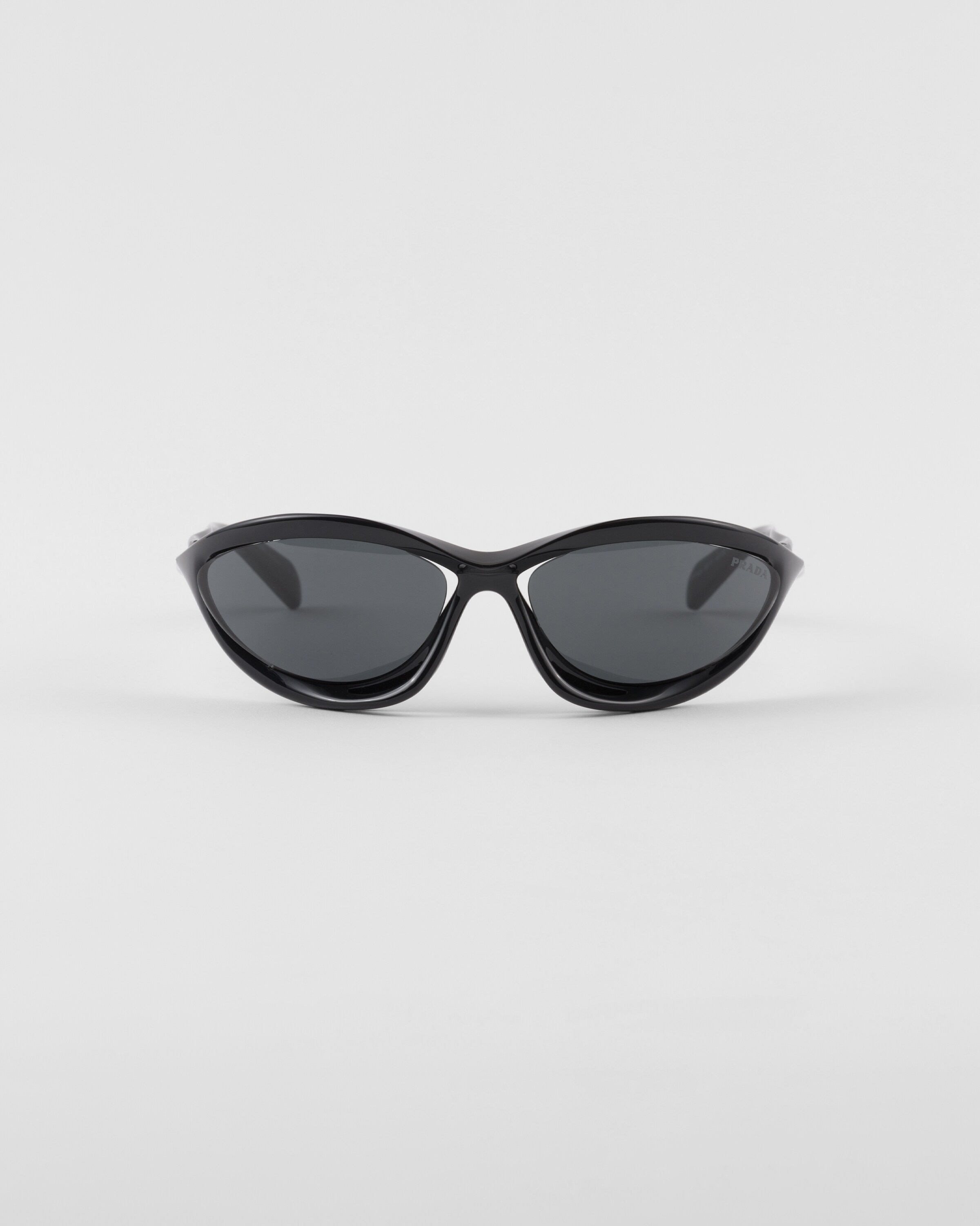 Prada Runway Sunglasses In Gray