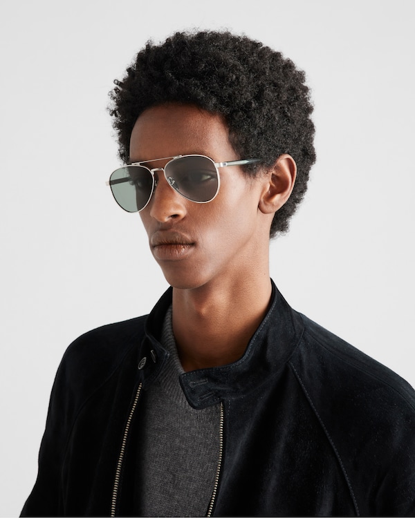 Sunglasses with Prada logo Sunglasses with Prada logo