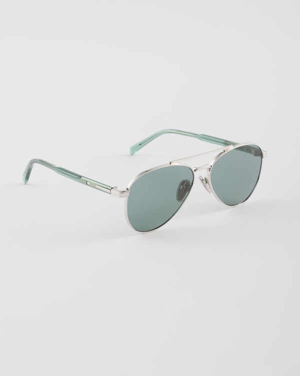 Sunglasses with Prada logo Sunglasses with Prada logo