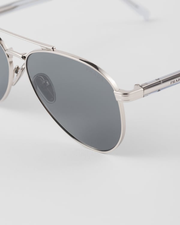 Sunglasses with Prada logo Sunglasses with Prada logo