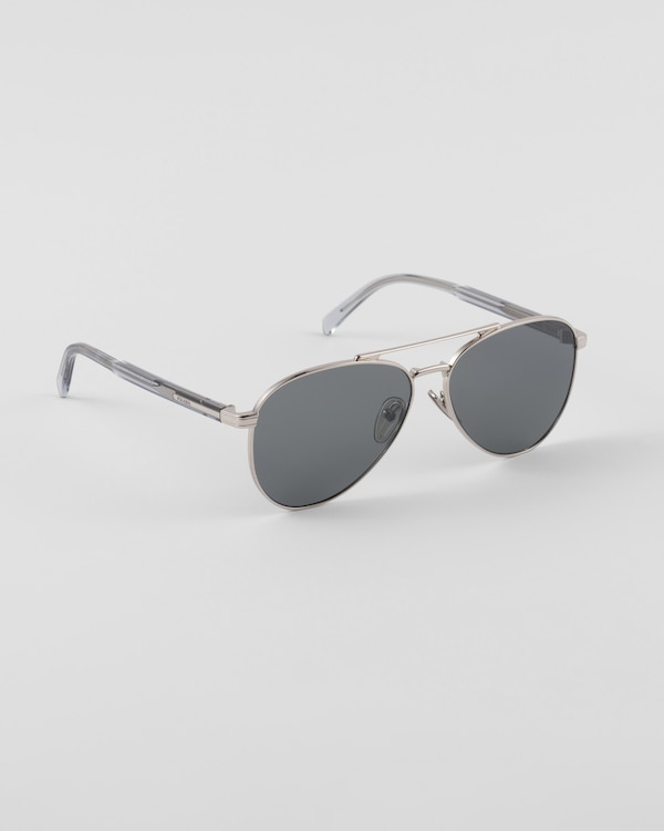 Sunglasses with Prada logo Sunglasses with Prada logo