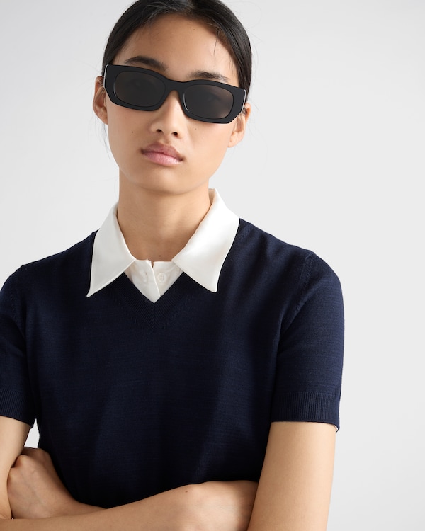 Sunglasses with the Prada logo Sunglasses with the Prada logo