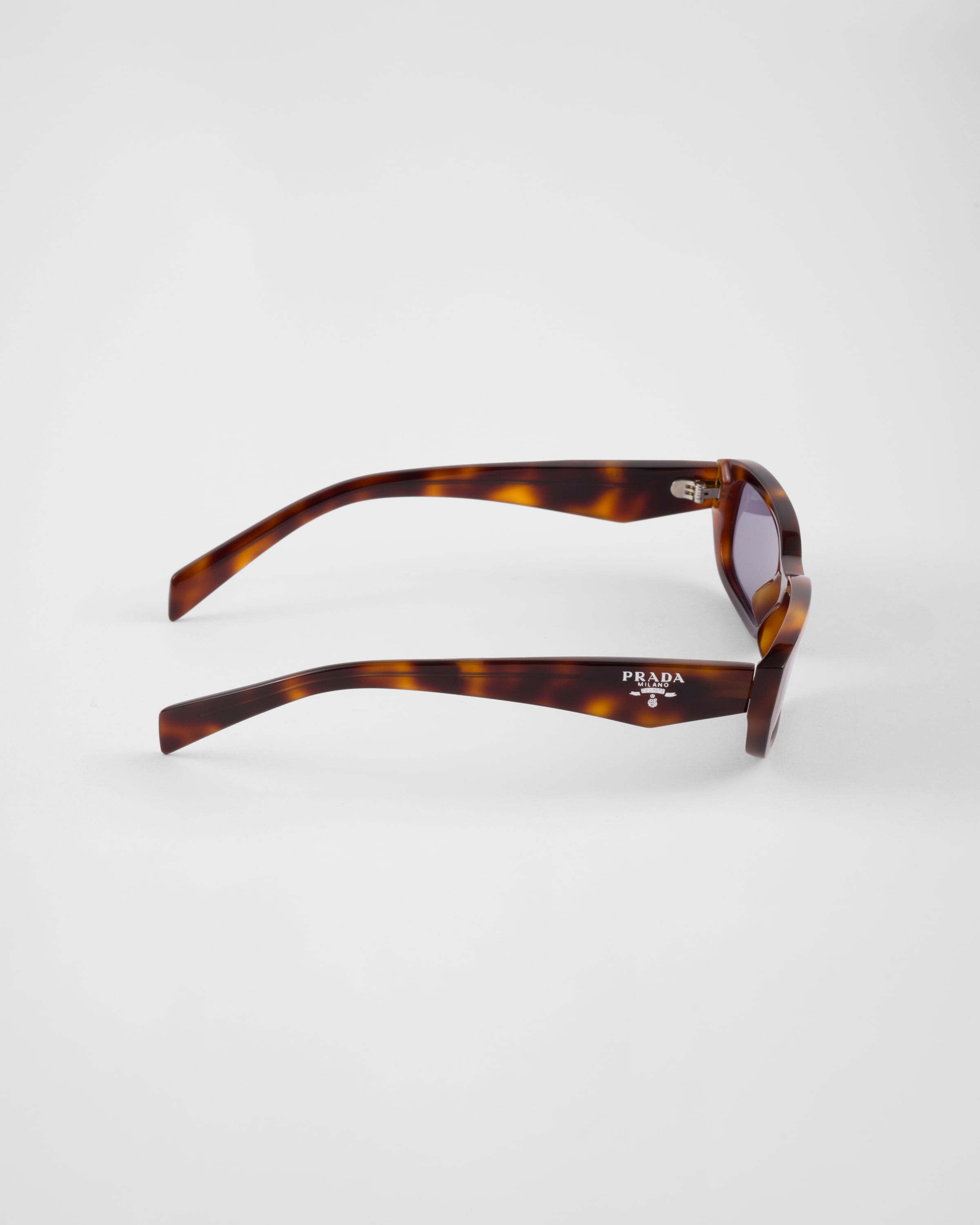 Prada Full Frame Sunglasses In Gläser In Dunklem Denim-blau
