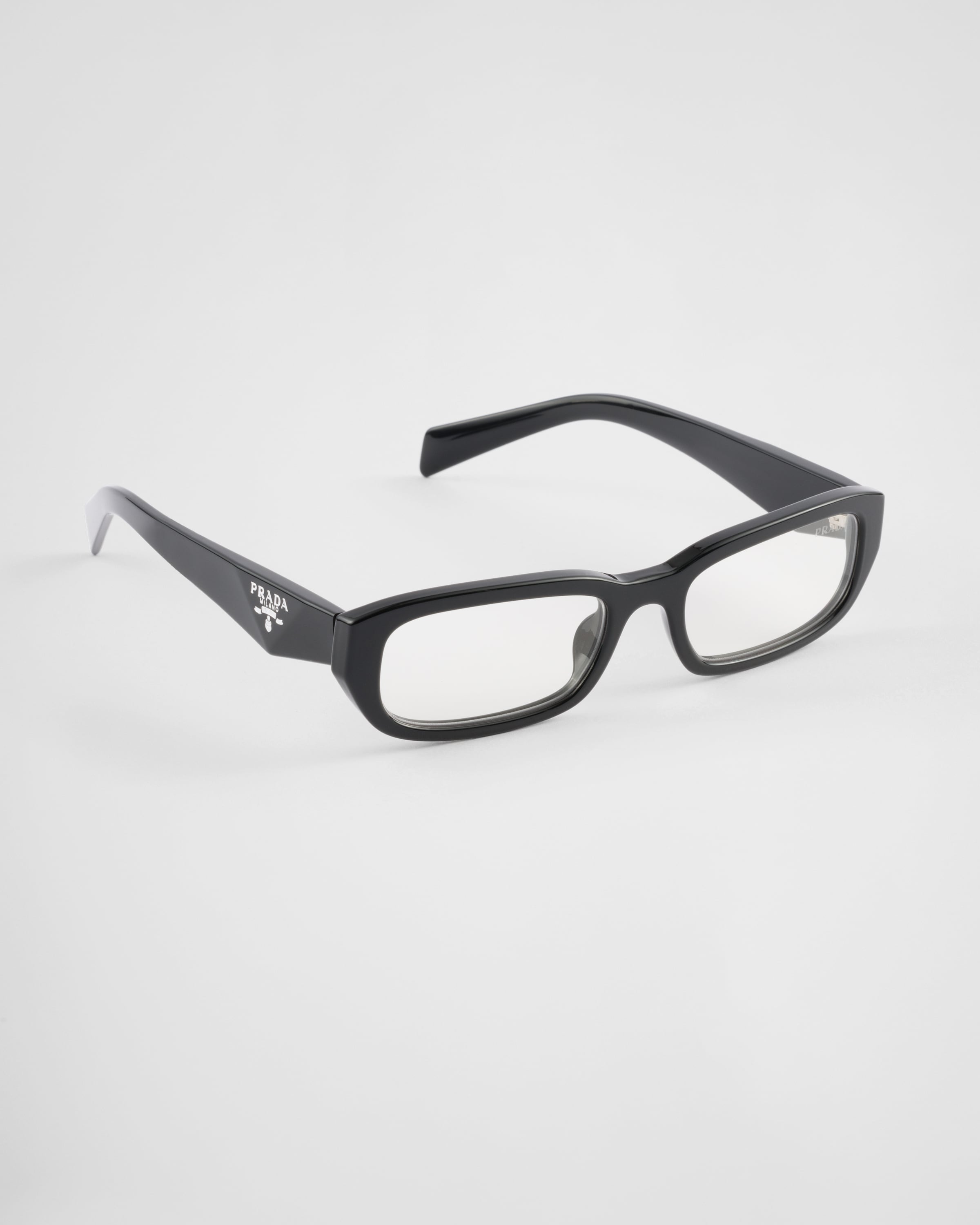 Prada Symbole Sonnenbrille In Blaue Gläser