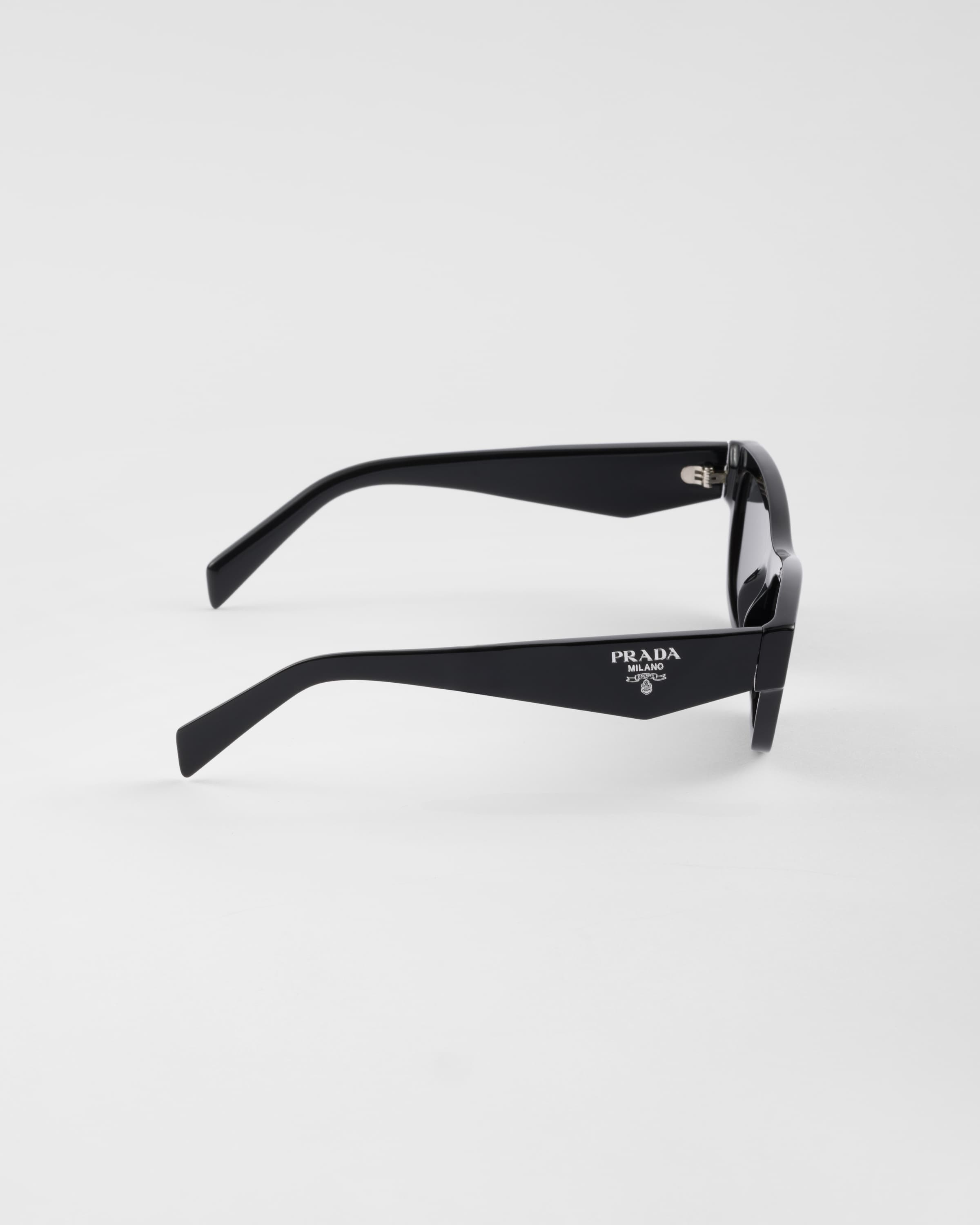 Prada Symbole Sunglasses In Slate Gray Lenses