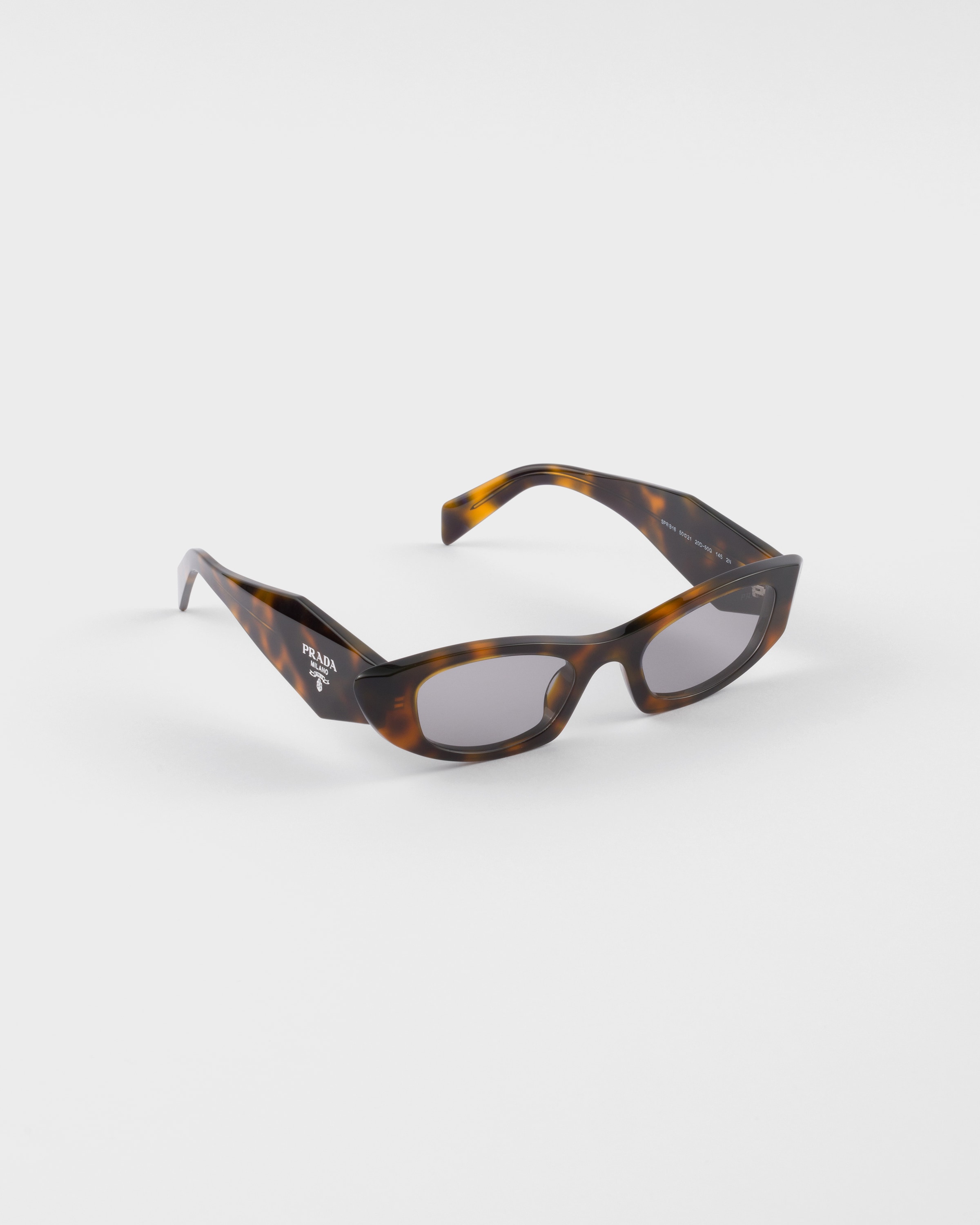 PRADA 大人のお洒落 シンボル サングラス Symbole sunglasses Prada - Prada Symbole - Square Sunglasses - Black Mirror