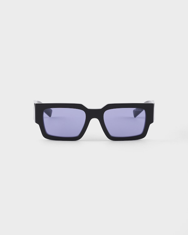 送料関税込◆PRADA ランウェイ サングラス ファッションショー Prada Eyewear ランウェイ サングラス | ブラック | FARFETCH JP