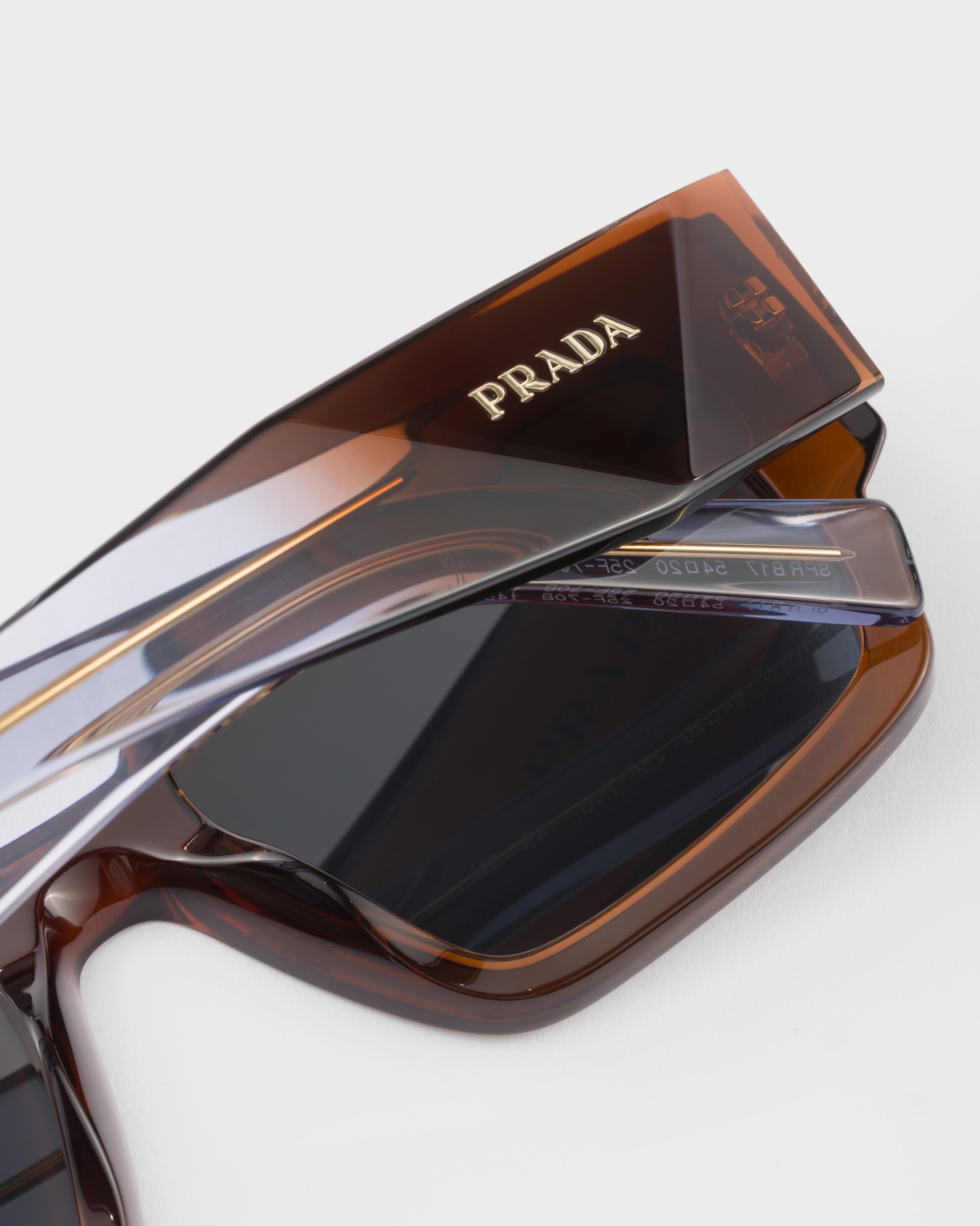 Graphite lenses Prada Symbole sunglasses | PRADA - United States
