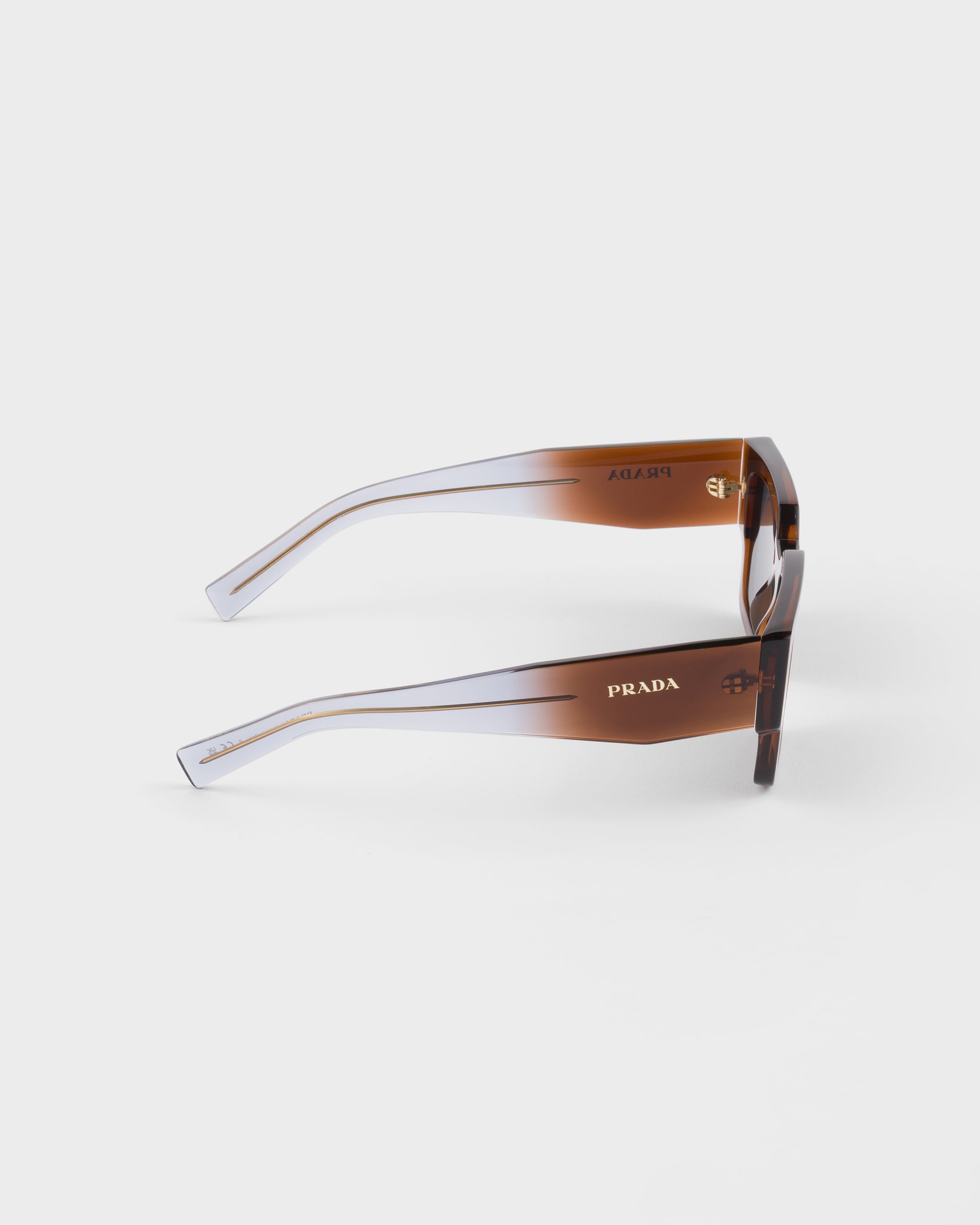 Prada Symbole Sunglasses In Brown