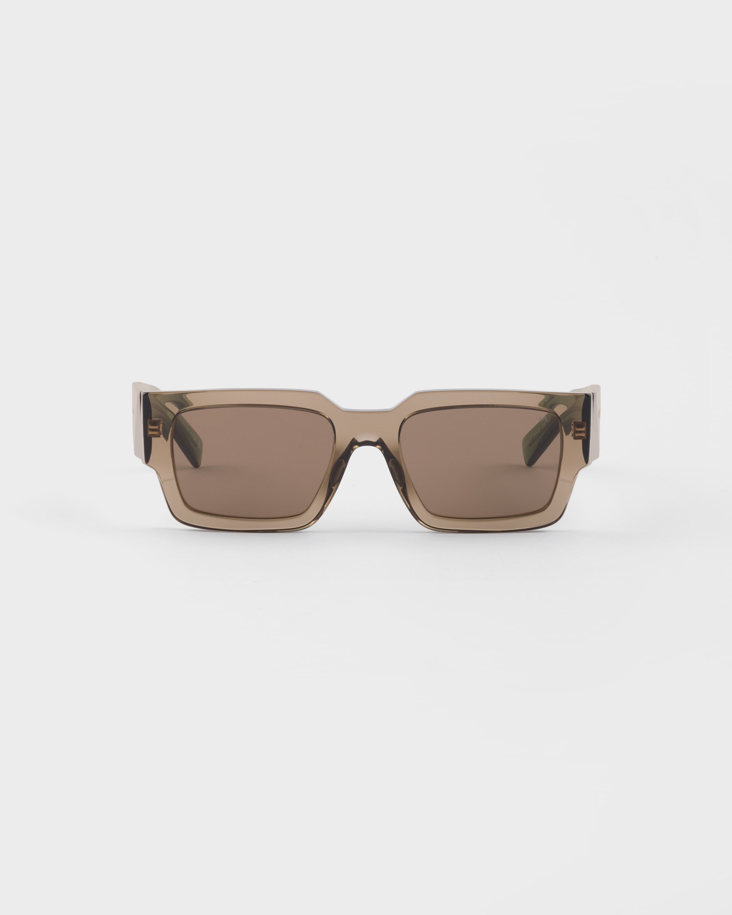 Prada Symbole Sunglasses In Brown