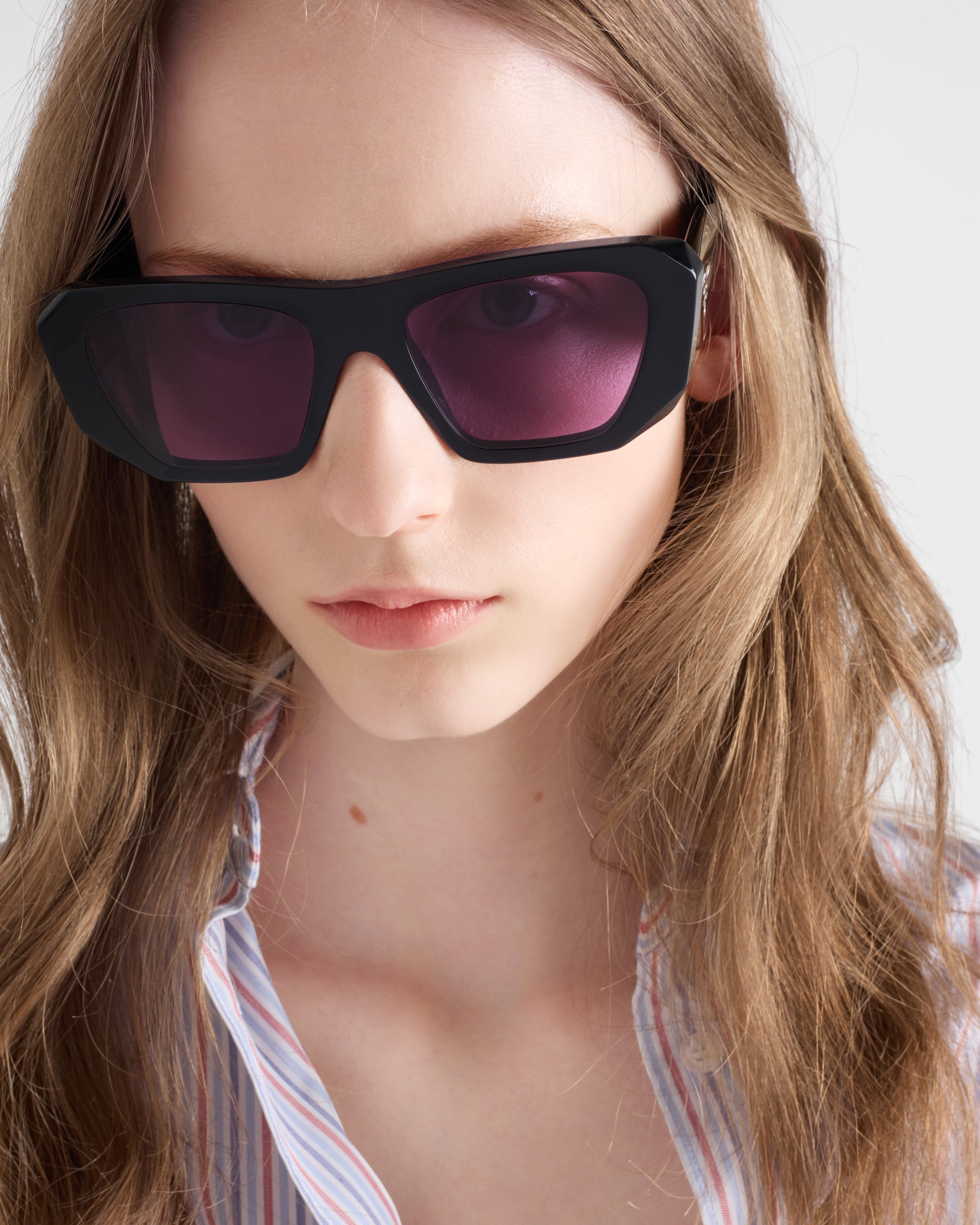 Prada Linea Rossa PS 51VS XXL (62 - 14) with Brown lenses