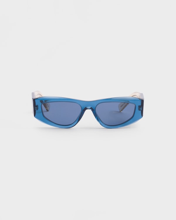 Prada Symbole Sonnenbrille - Linsenfarbe Blau Prada Symbole Sonnenbrille - Linsenfarbe Blau