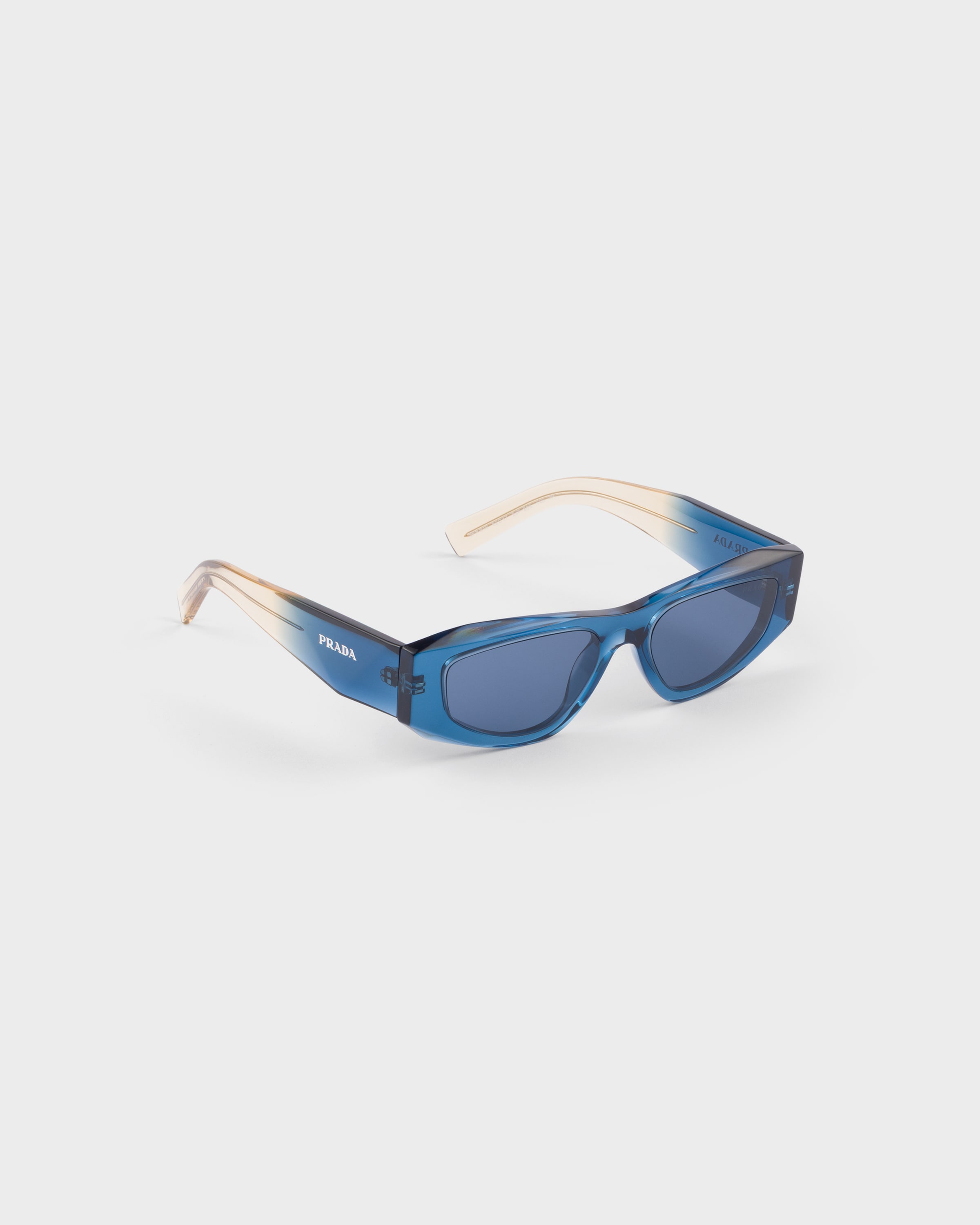 Prada Symbole Sunglasses In Blue