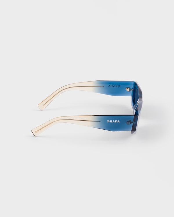 Prada Symbole Sonnenbrille - Linsenfarbe Blau Prada Symbole Sonnenbrille - Linsenfarbe Blau