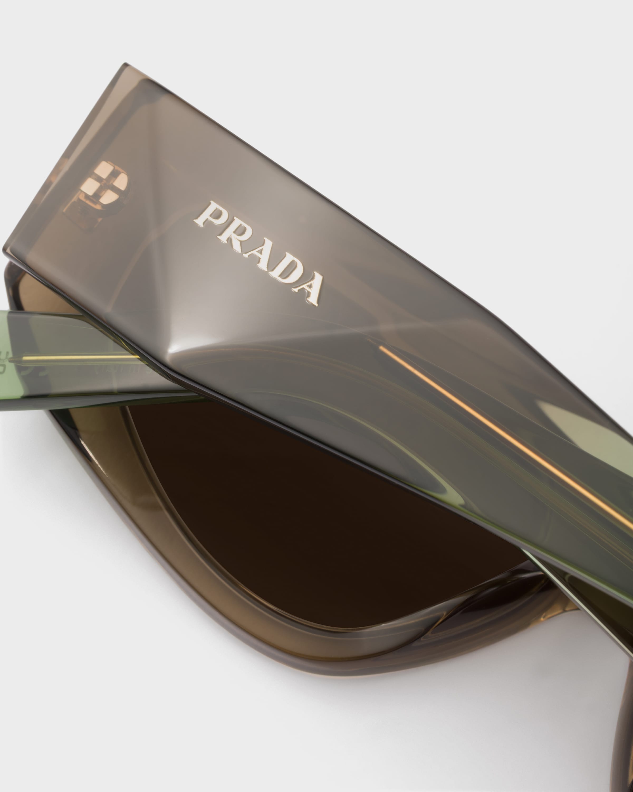 Lenses Color Earth Prada Symbole Sunglasses | PRADA - United States