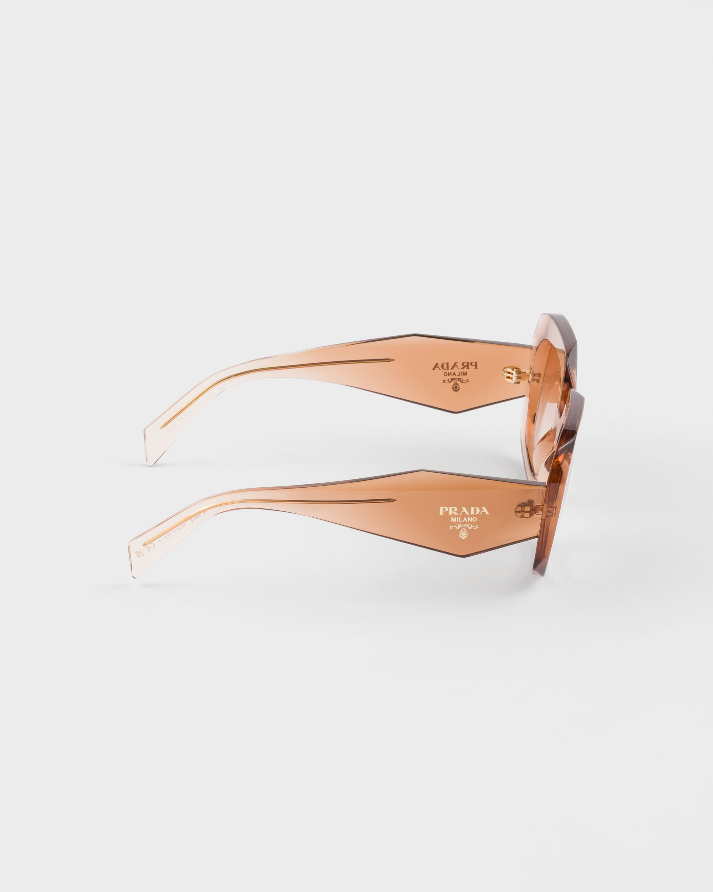 Lenses Color Cognac Prada Symbole Sunglasses | PRADA - United States