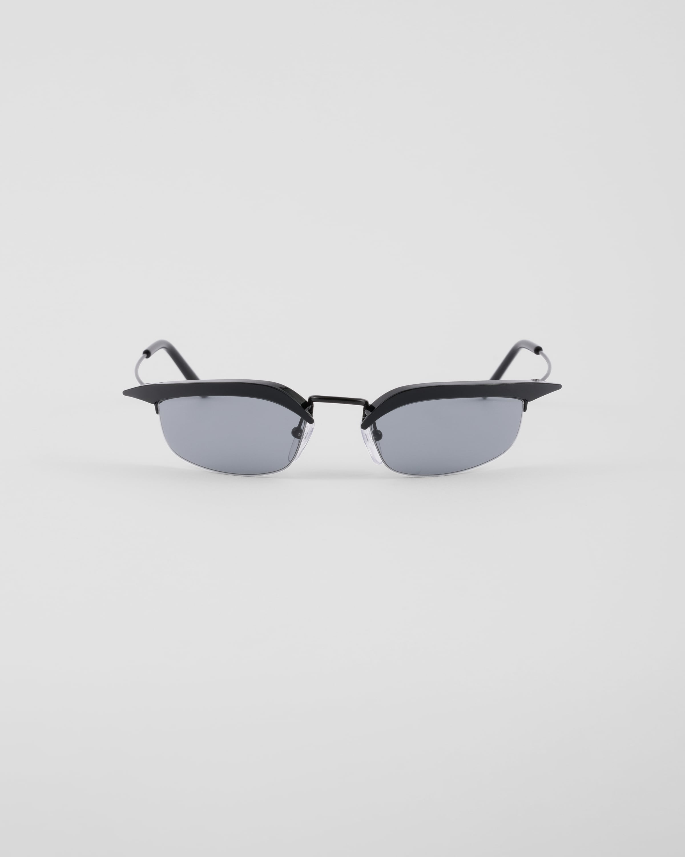 Prada Runway Sunglasses In Anthracite Gray Lenses