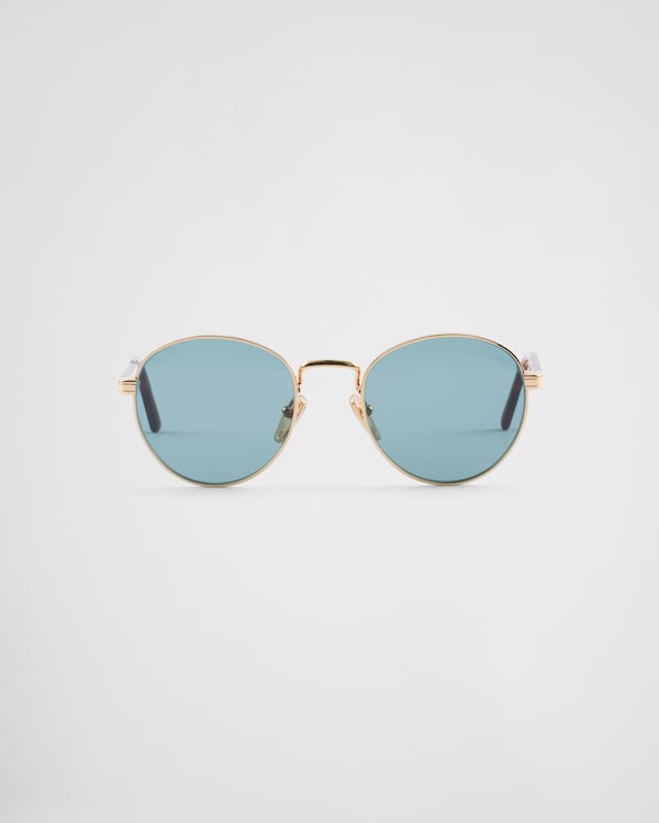 Honey lenses Sunglasses with the iconic metal plaque | PRADA
