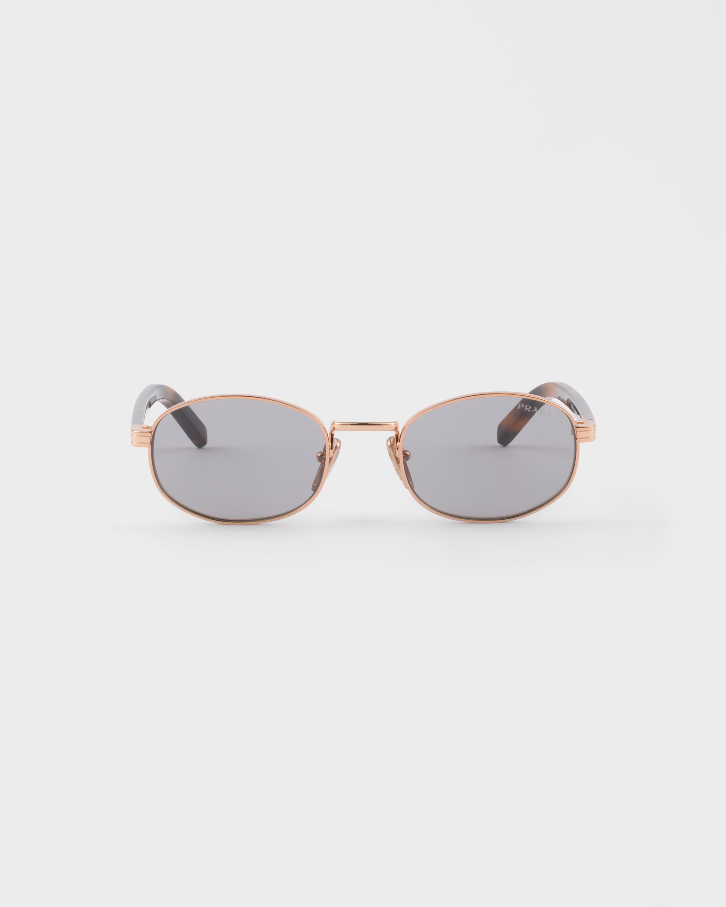 Prada Gafas De Sol Con La Icónica Placa De Metal, Mujer, Lentes Grises