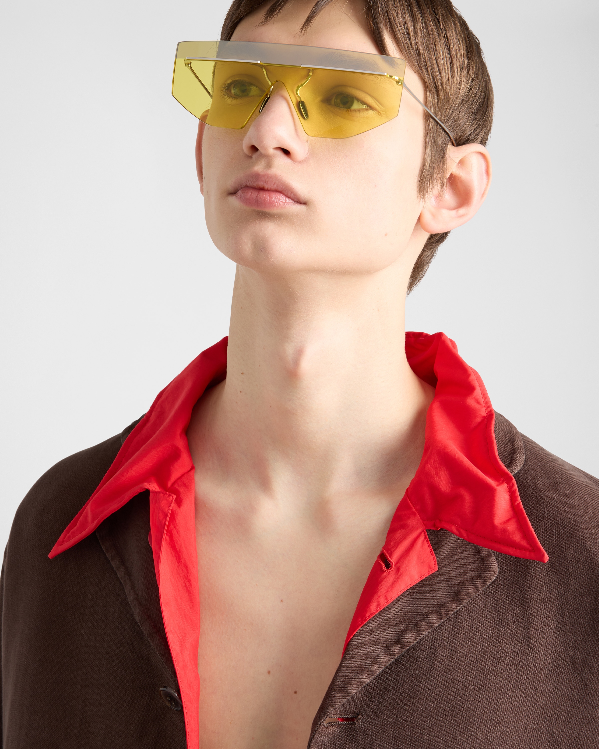 Lemon lenses/Silver Prada Runway sunglasses | PRADA Lemon lenses/Silver Prada Runway sunglasses | PRADA