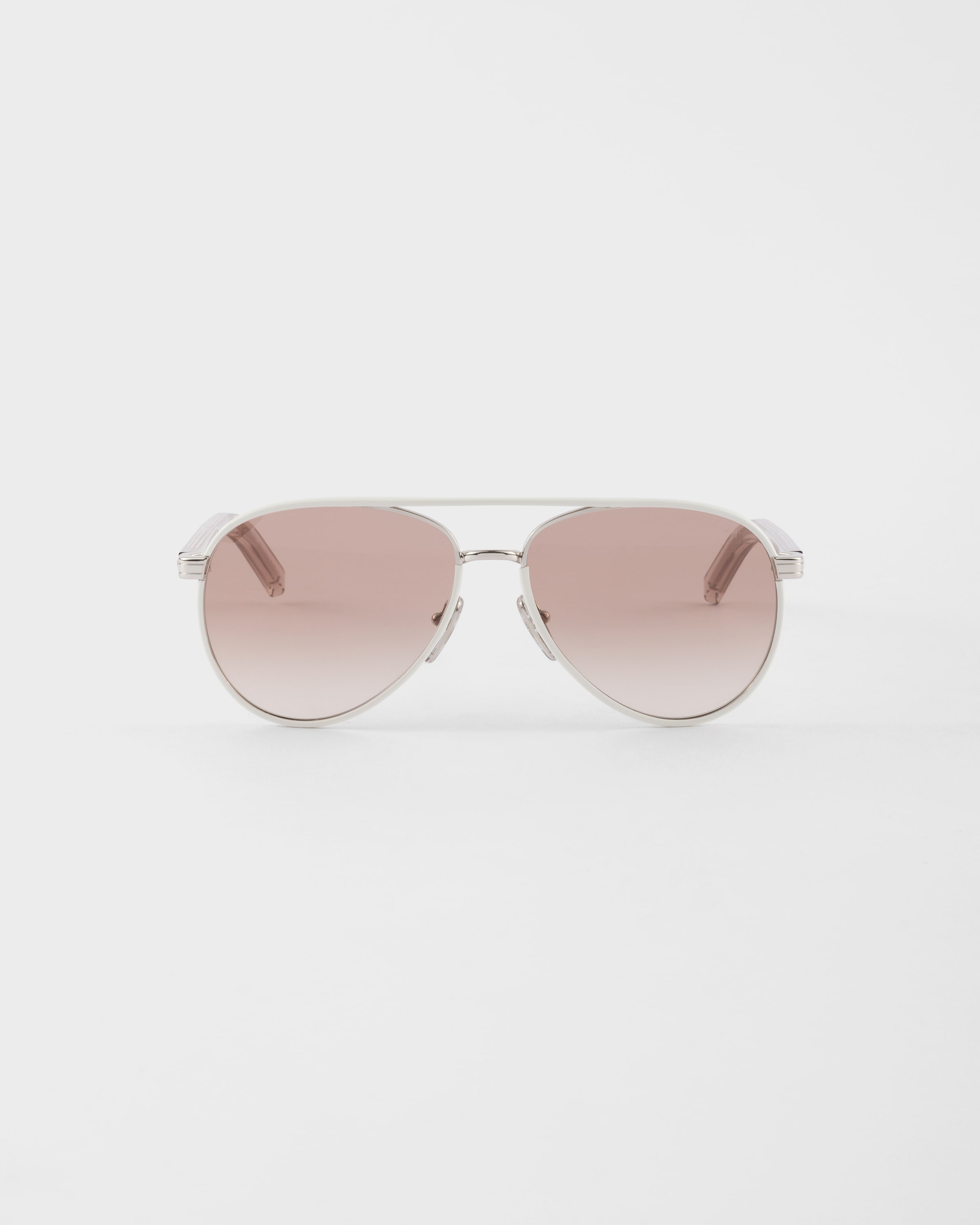 Prada Sunglasses With The Iconic Metal Plaque