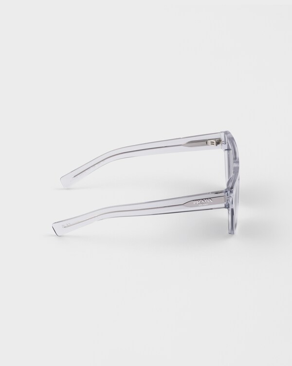 Prada徽标太阳镜 - 石墨色镜片 Prada徽标太阳镜 - 石墨色镜片