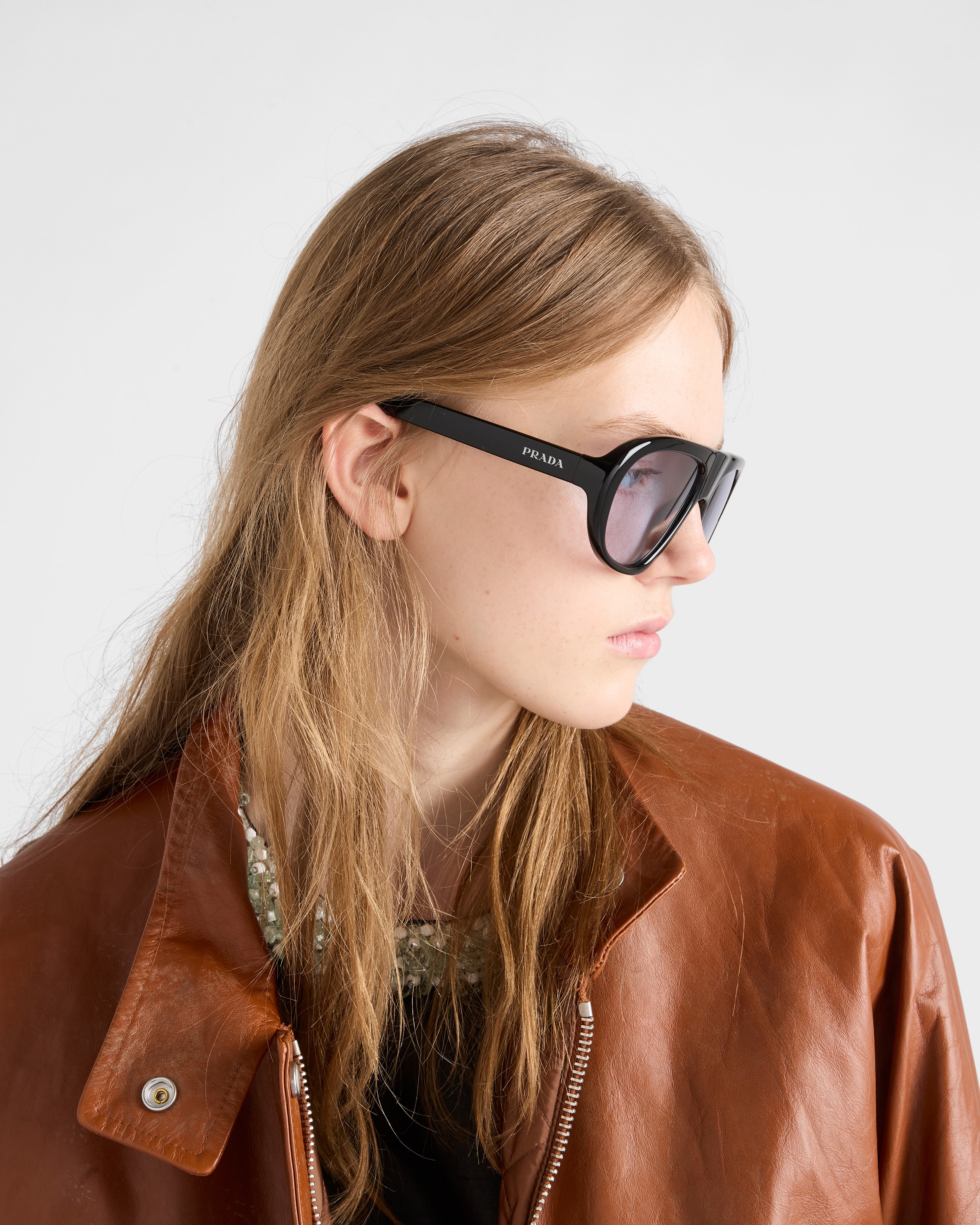 Lilac Lenses Prada Shadowplay Sunglasses | PRADA - United States