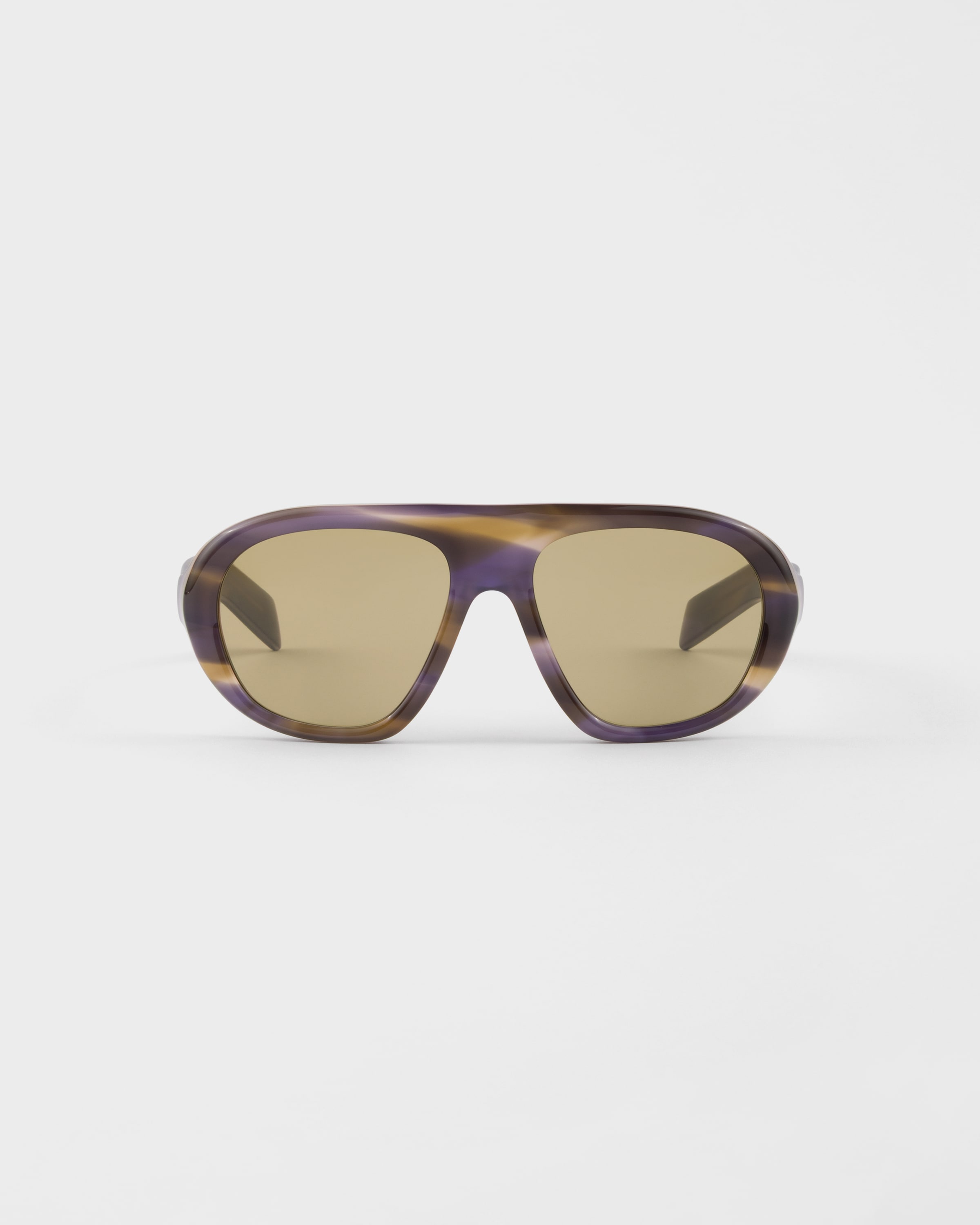 Prada Shadowplay Sunglasses, Woman, Olive Green Lenses