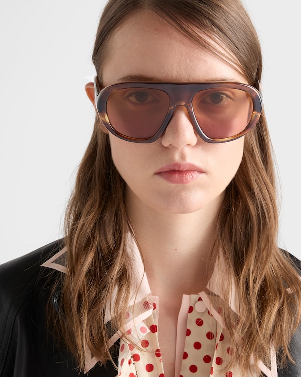 Prada Shadowplay sunglasses - Camellia Lenses Prada Shadowplay sunglasses - Camellia Lenses