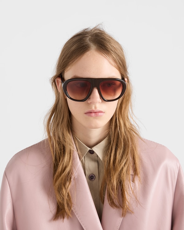 Prada Eyewear Collection sunglasses - Gradient powder pink lenses Prada Eyewear Collection sunglasses - Gradient powder pink lenses