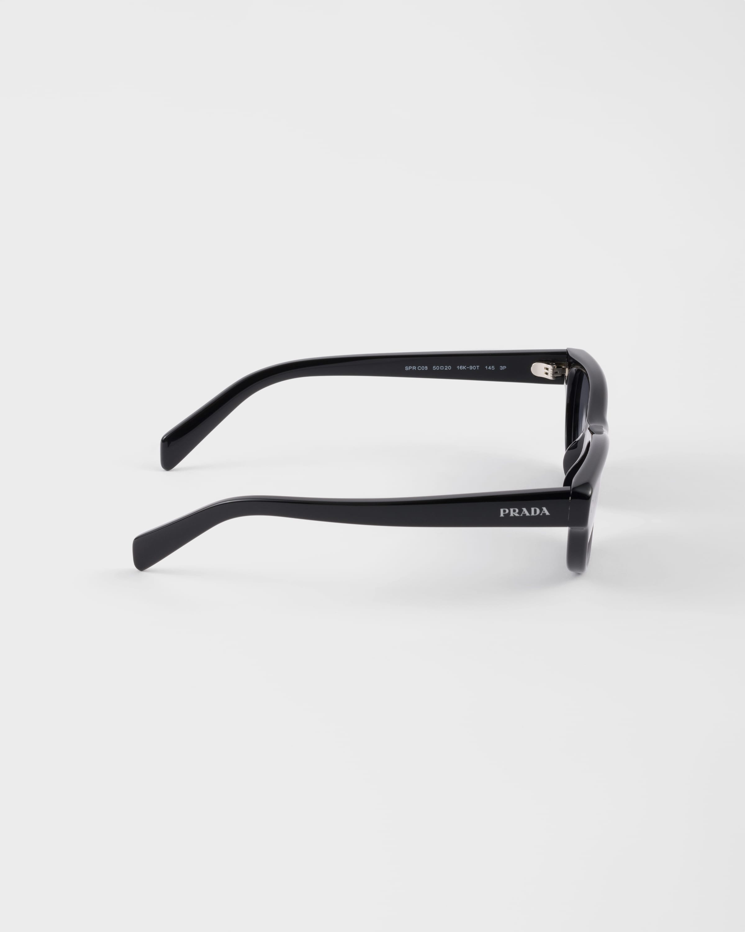 Polarized black lenses Prada Eyewear Collection sunglasses | PRADA