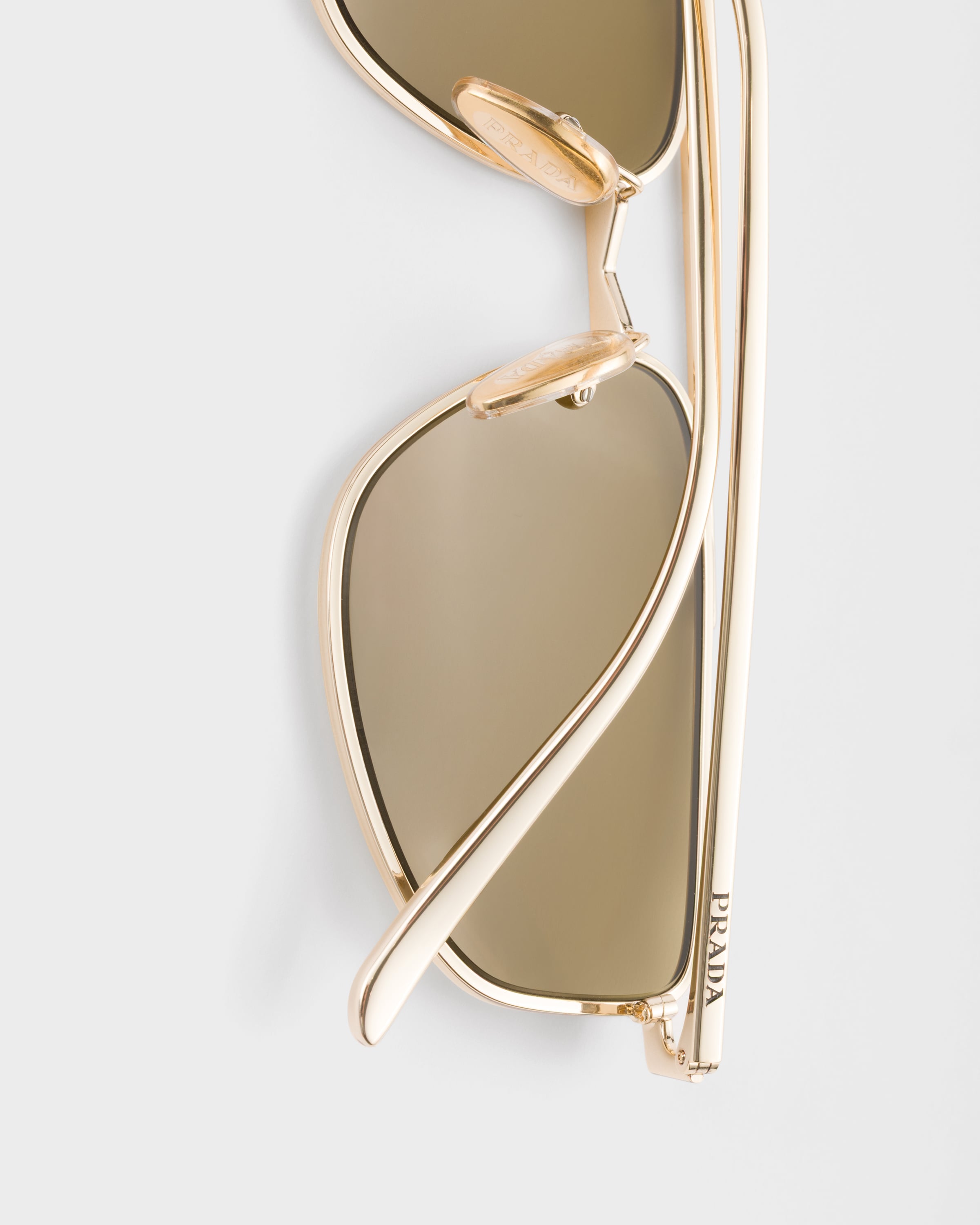 Olive Green Lenses Prada Eyewear Collection Sunglasses | PRADA