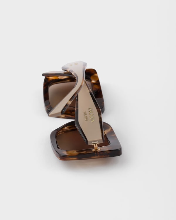 Sunglasses with Prada logo - Coffee brown Lenses Sunglasses with Prada logo - Coffee brown Lenses