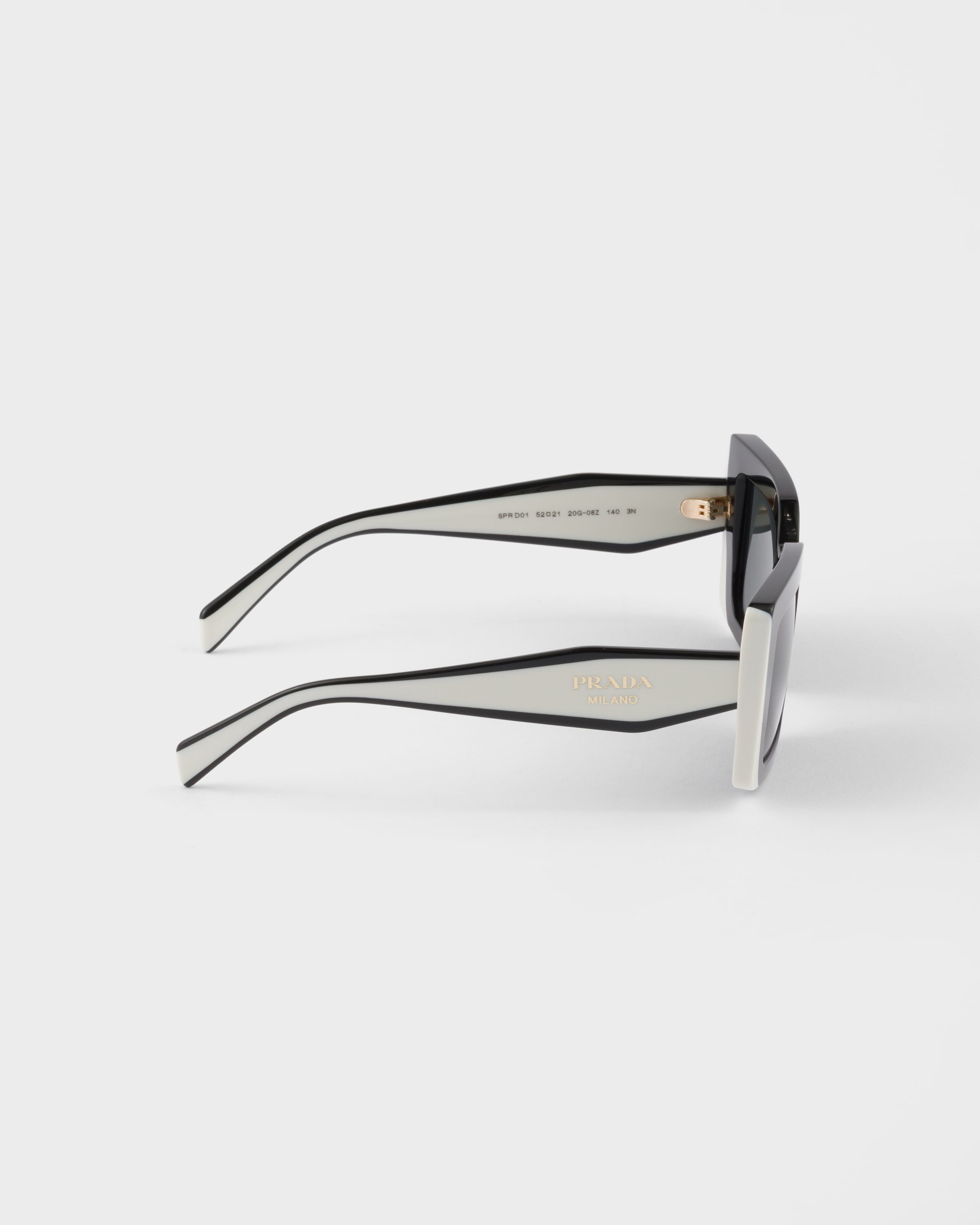 ÓCulos De Sol Com Logotipo Prada Lentes Cinza Ardósia | PRADA - Brasil
