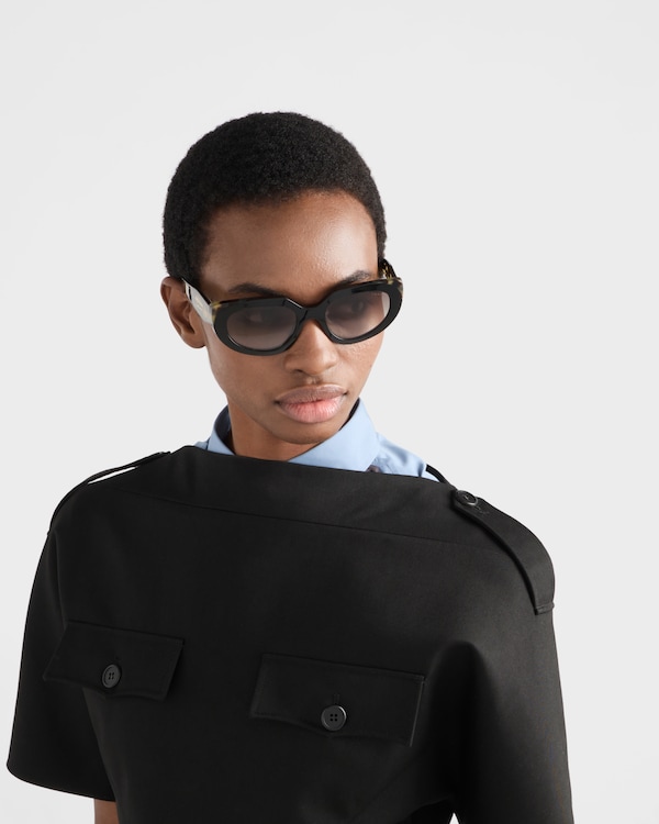 Sunglasses with Prada logo - Anthracite Lenses Sunglasses with Prada logo - Anthracite Lenses