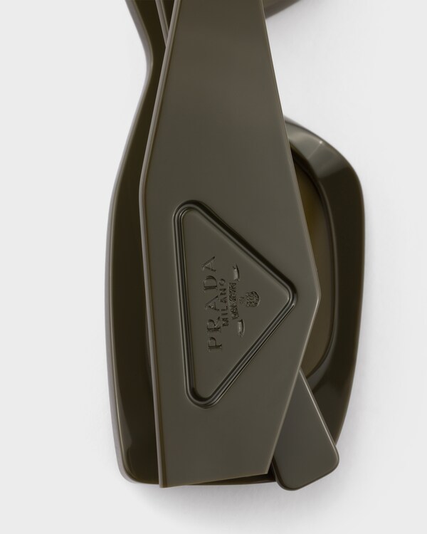 Sunglasses with triangle logo - Olive green lenses Sunglasses with triangle logo - Olive green lenses