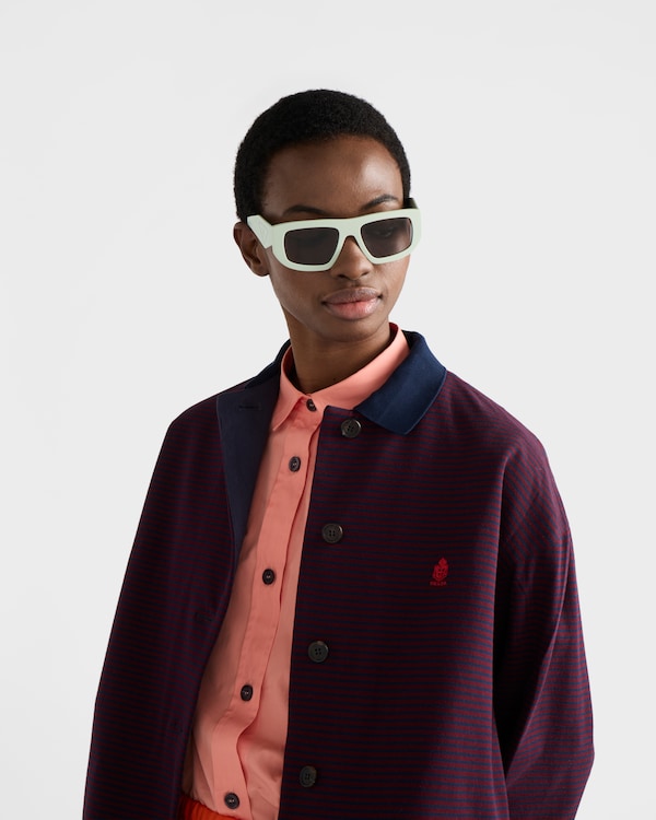 Sunglasses with triangle logo - Grey Sunglasses with triangle logo - Grey